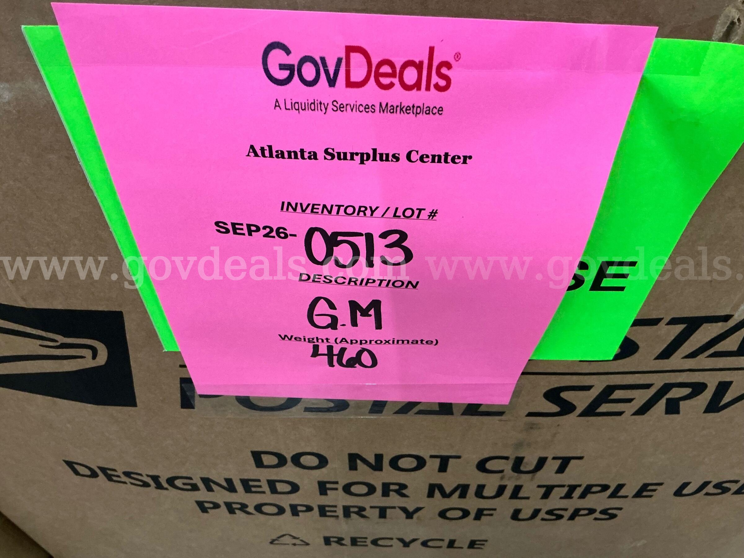 General Merchandise: (Gaylord) (SEP26-0513)  0513 Government Surplus Auction - Photo #2