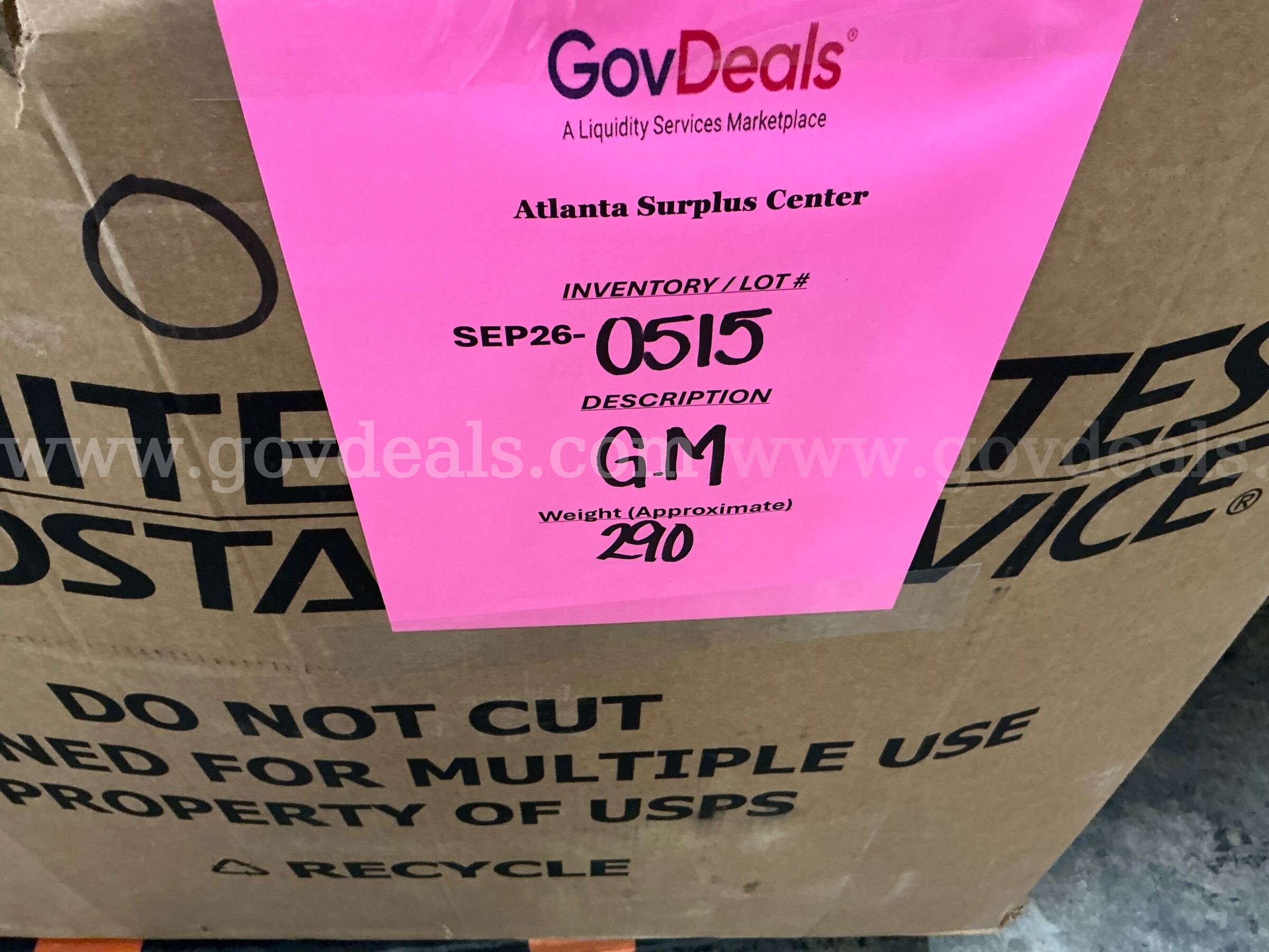 General Merchandise: (Gaylord) (SEP26-0515)  0515 Government Surplus Auction - Photo #2
