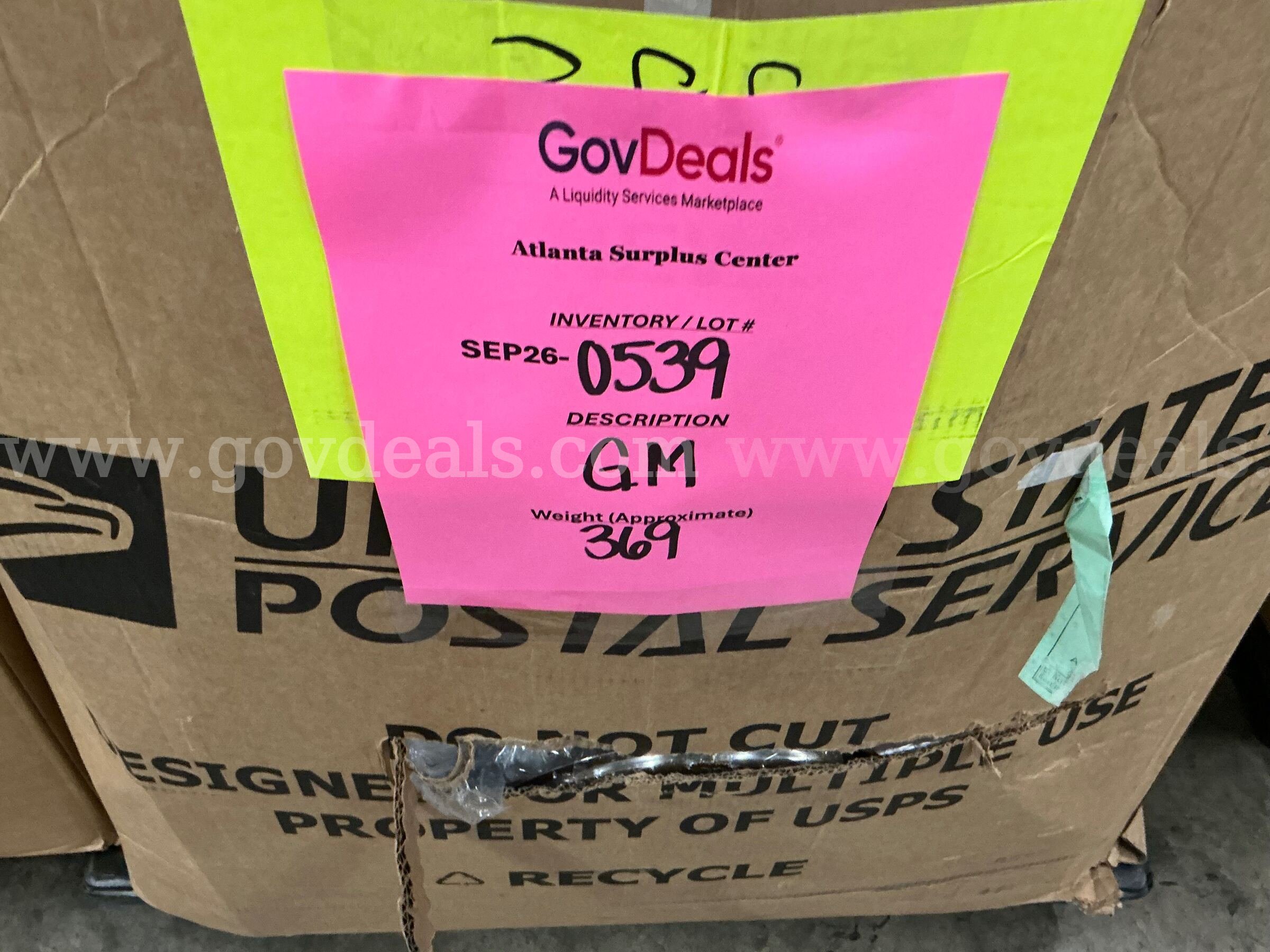 General Merchandise: (Gaylord) (SEP26-0539)  0539 Government Surplus Auction - Photo #2