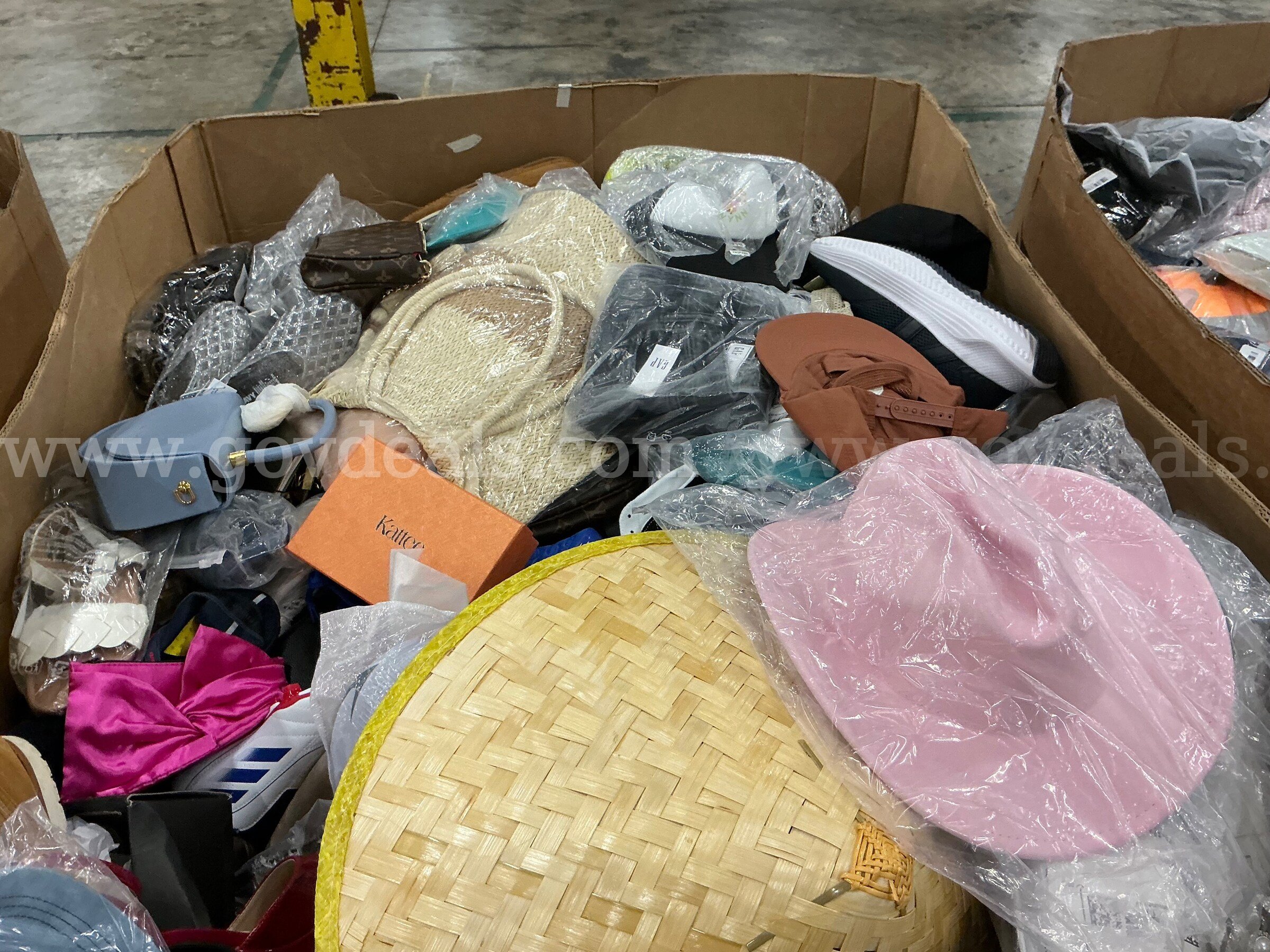 Apparel: Manually Sorted "Shoes, Handbags and Totes" (SEP26-0573X)   Government Surplus Auction - Photo #3