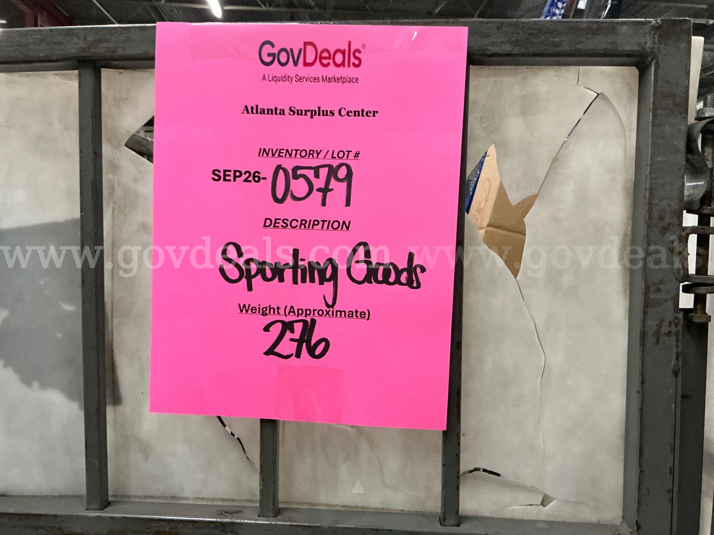 Sporting Goods: (APC)(SEP26-0579)  0579 Government Surplus Auction - Photo #2