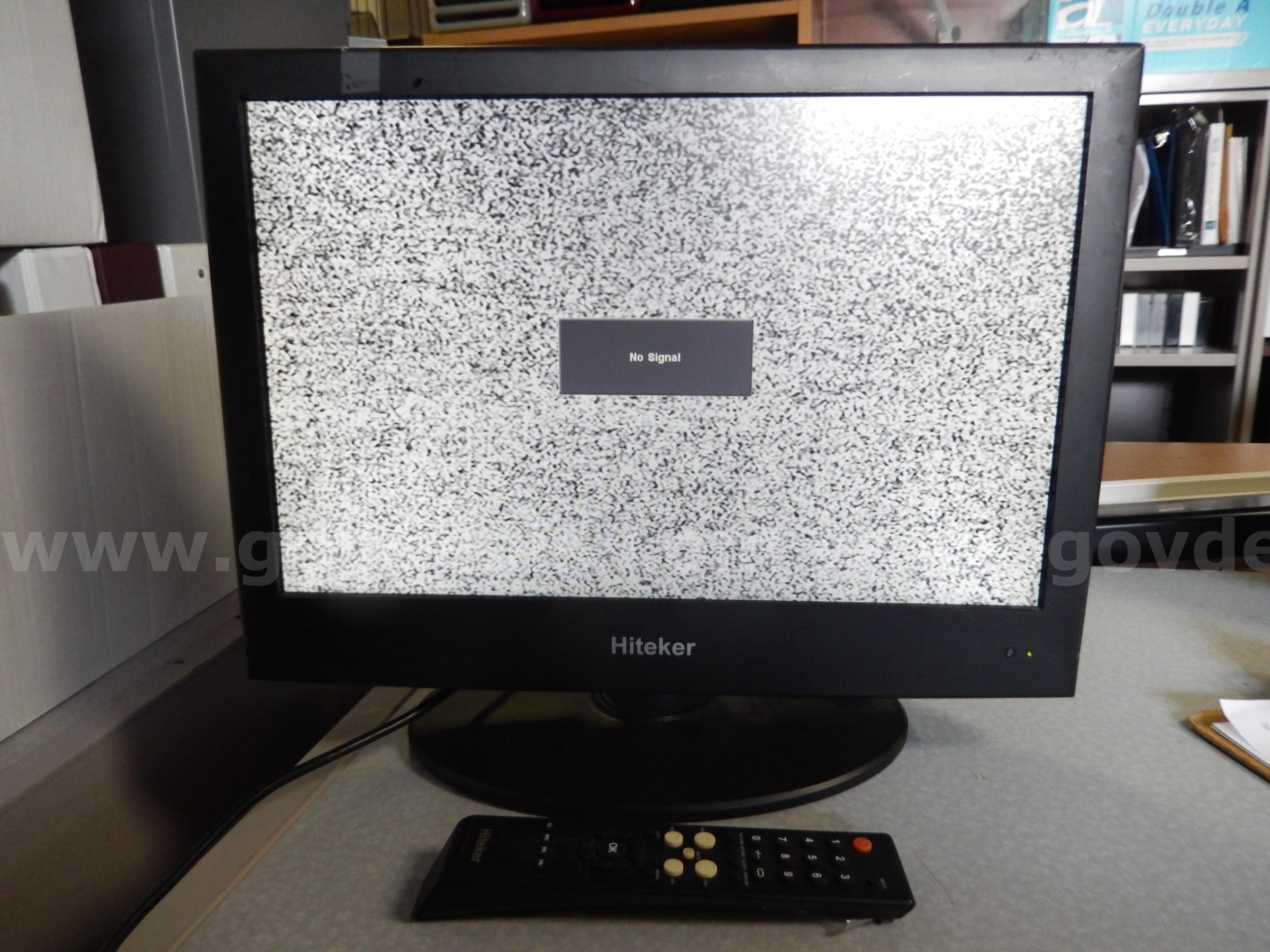 USED (1) 19" HITEKER LCD MONITOR, TL1931W-TP WITH REMOTE HITEKER TL1931W Government Surplus Auction - Primary Photo