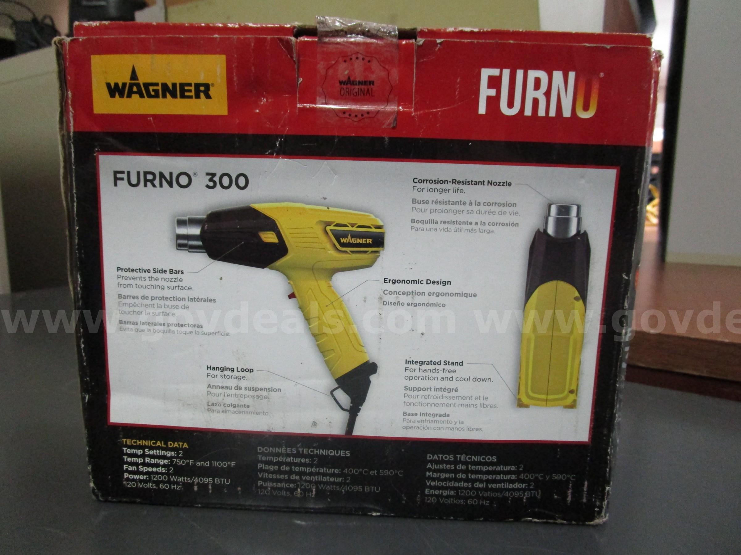 (1) USED WAGNER FURNO 300 HEAT GUN WAGNER 300 Government Surplus Auction - Photo #6