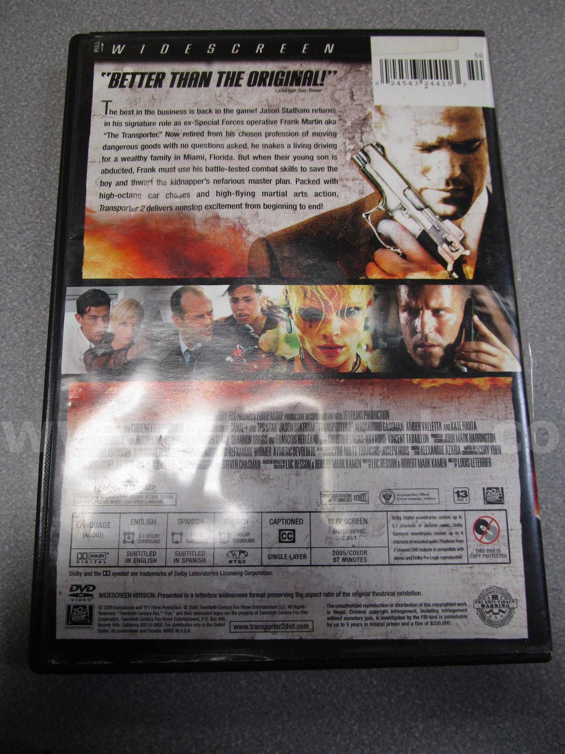 SET OF (4) USED ACTION/THRILLER MOVIES   Government Surplus Auction - Photo #3