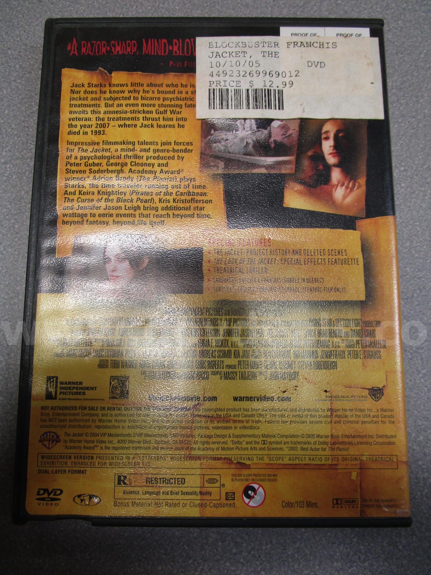 SET OF (4) USED ACTION/THRILLER MOVIES   Government Surplus Auction - Photo #6