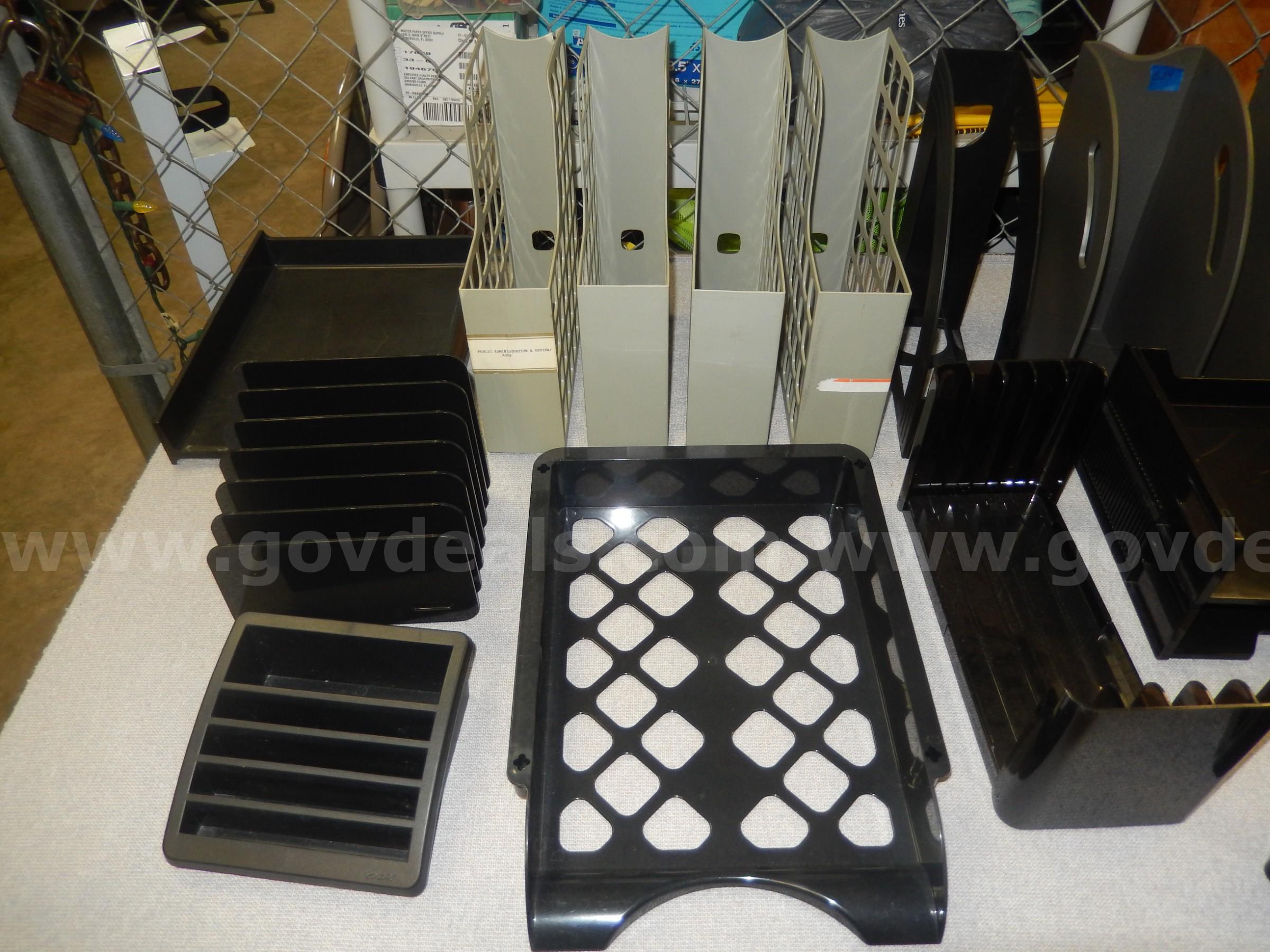 USED (18) ASSORTED OFFICE ITEMS LISTED BELOW ELDON, FELLOWS  Government Surplus Auction - Photo #2