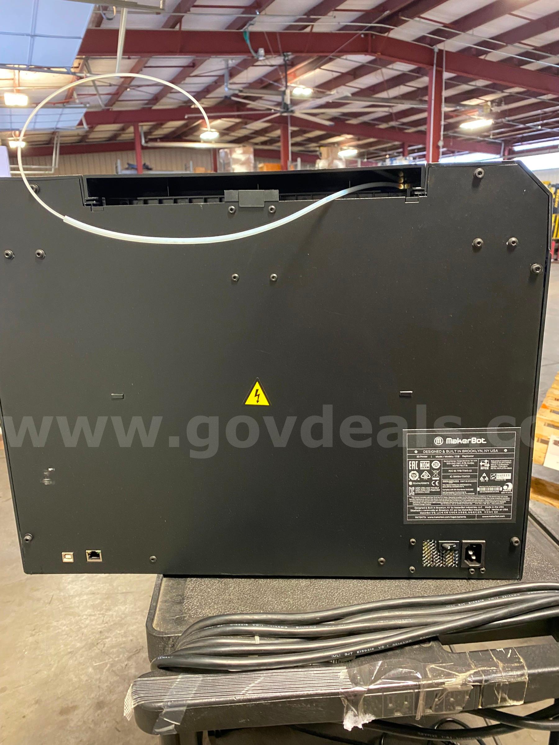 1 makerbot replicator MAKERBOT R50033831 Government Surplus Auction - Photo #5