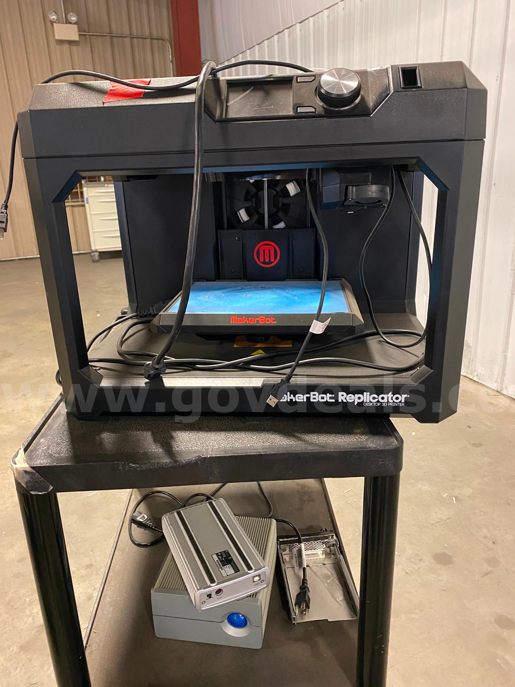 1 makerbot replicator MAKERBOT R50033879 Government Surplus Auction - Photo #2
