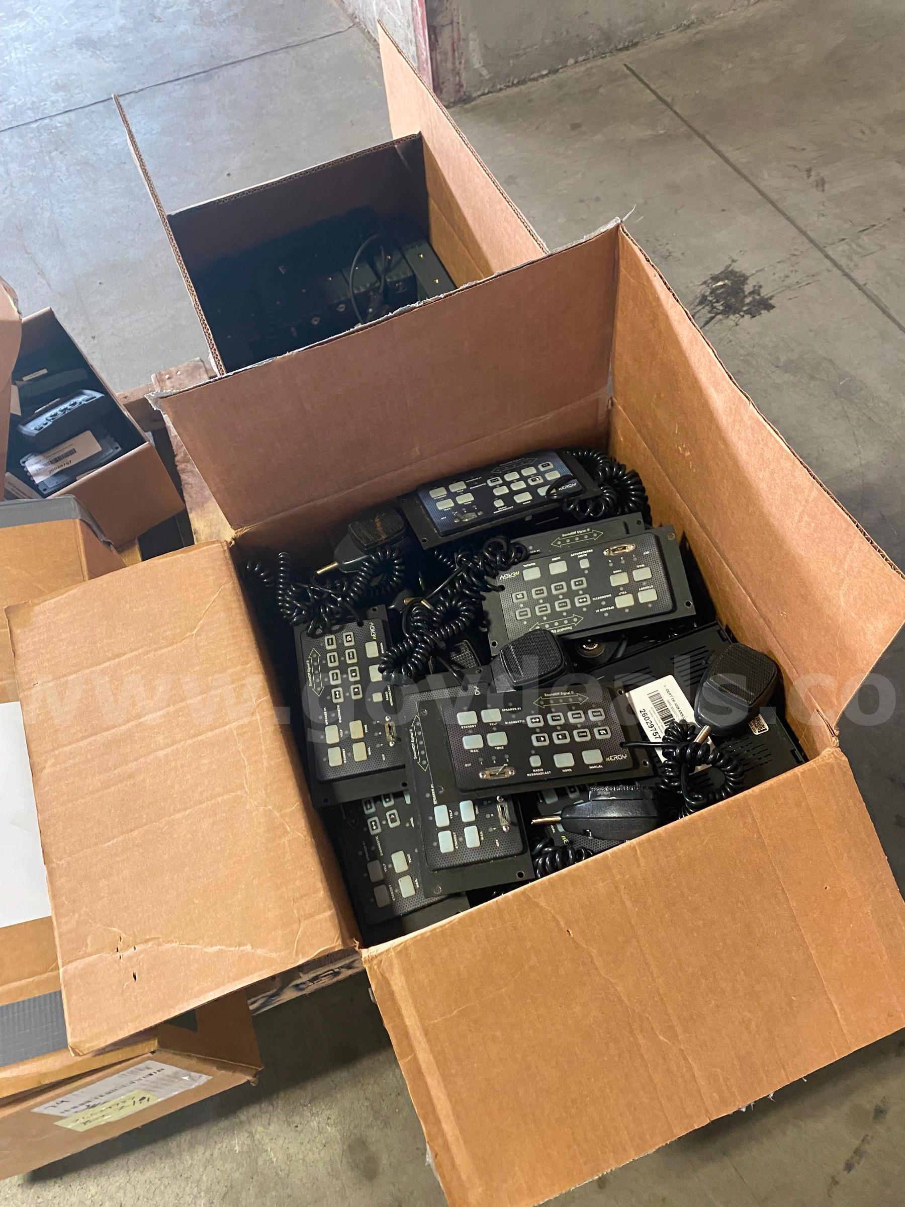 1 PALLET OF CONTROL BOXES,DISPLAY WATCHGUARD AND CAMERAS.   Government Surplus Auction - Photo #5
