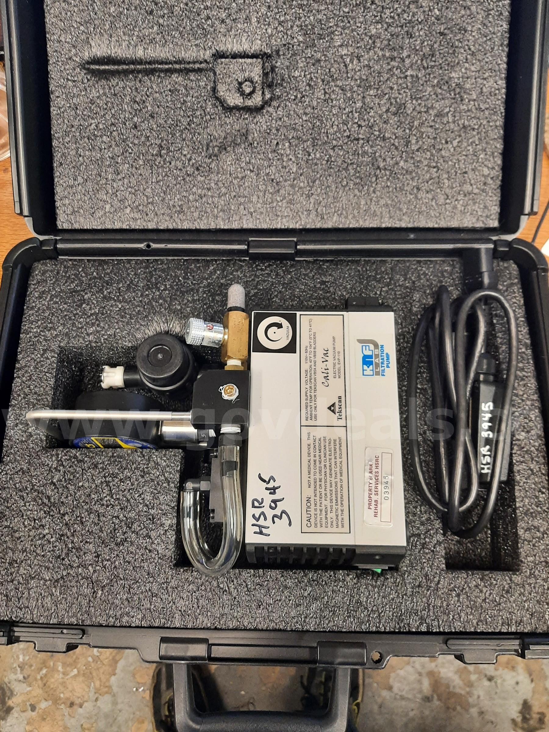KNF CALI- VAC PUMP   Government Surplus Auction - Photo #2