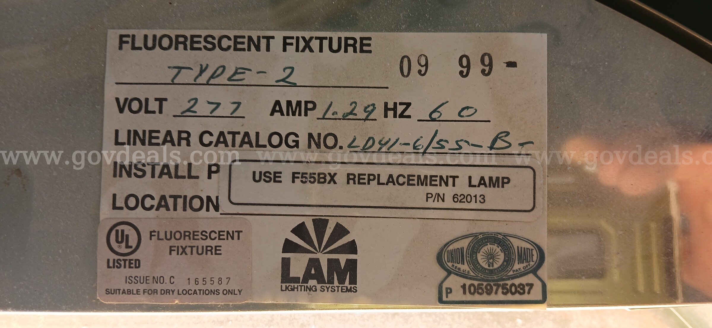 Large Pendant Lights   Government Surplus Auction - Photo #4