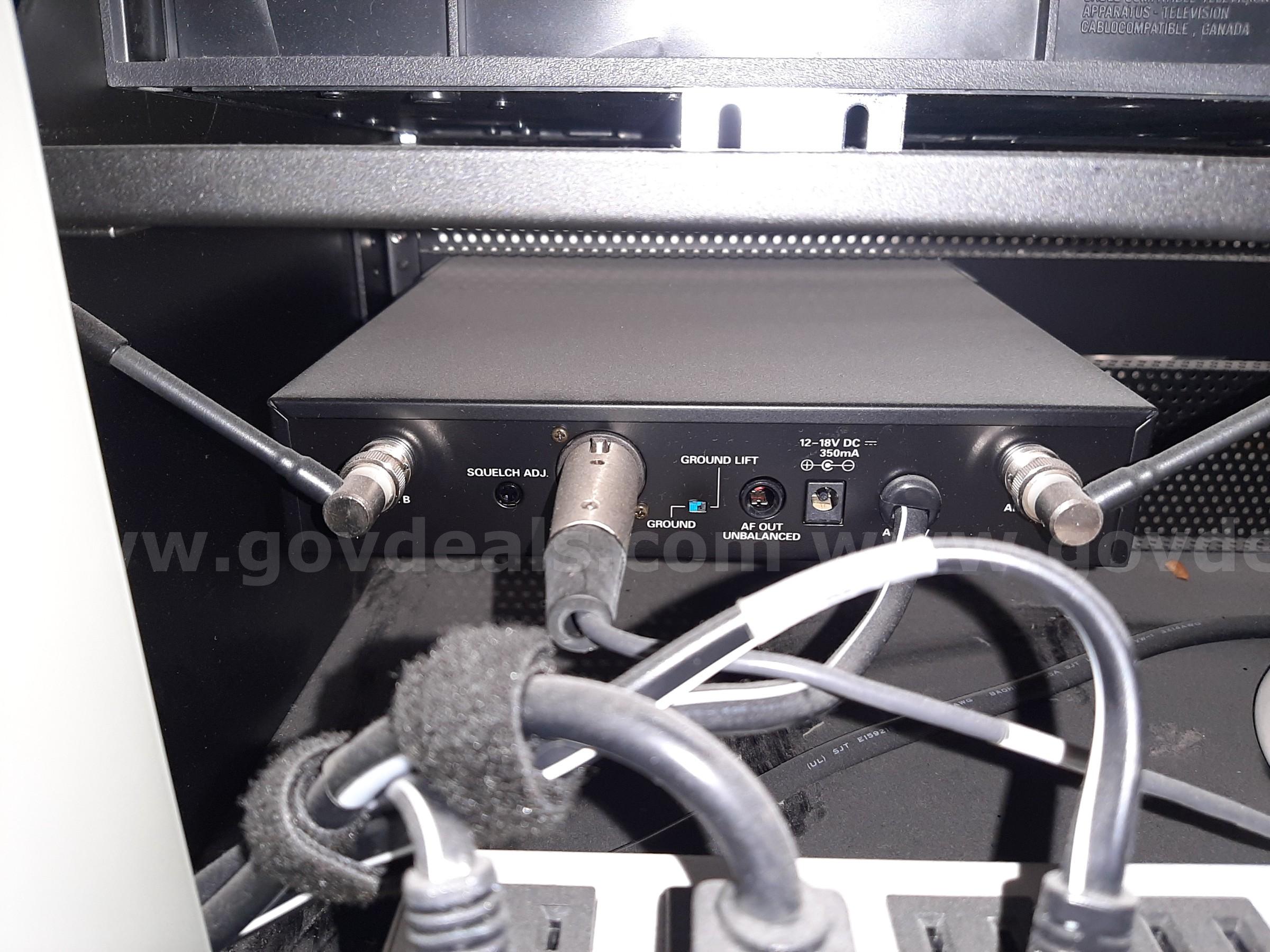 AUDIO AND VHS TAPE PLAYBACK SYSTEM multiple  Government Surplus Auction - Photo #6