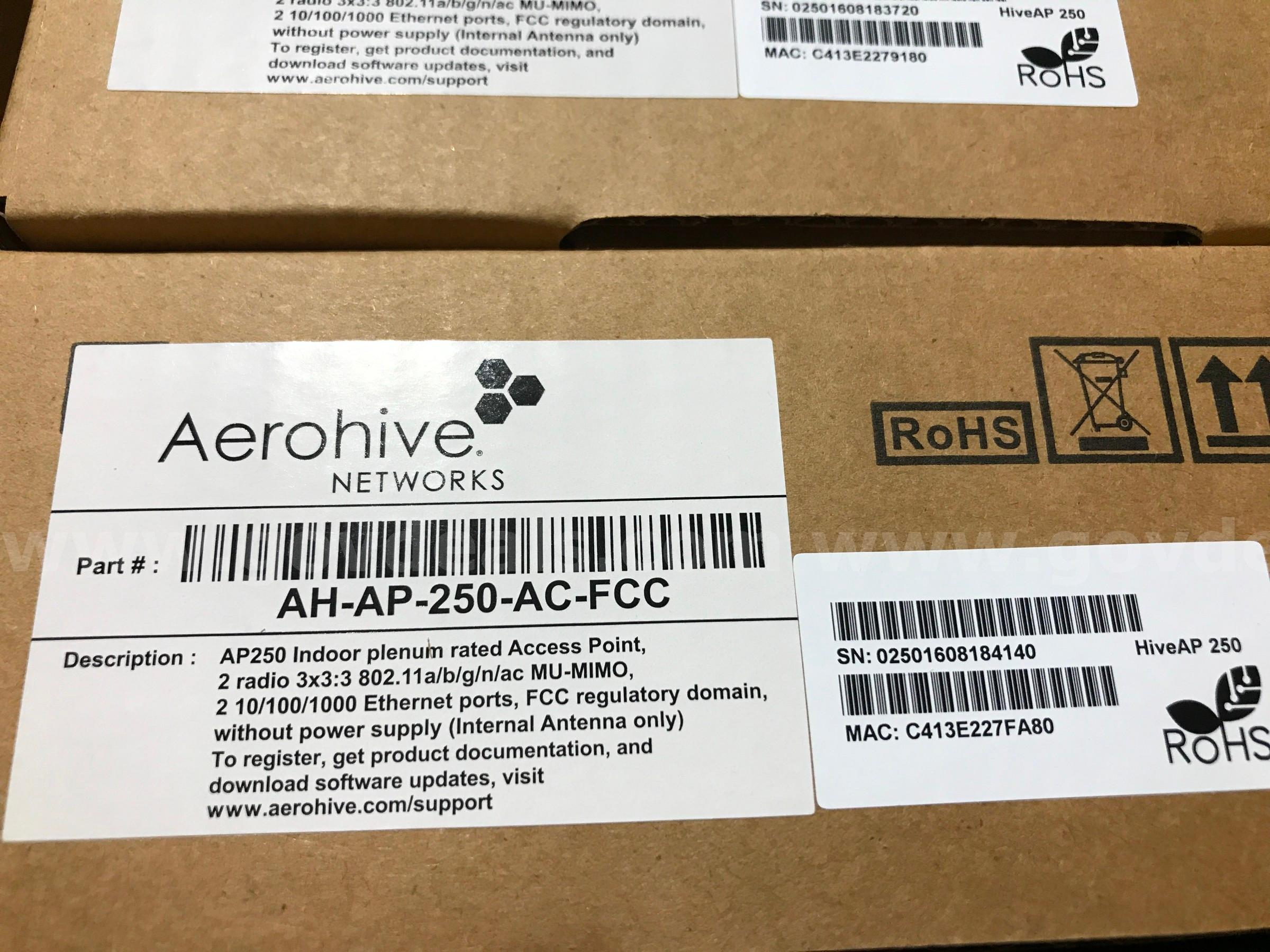 LOT OF AEROHIVE NETWORKS ON ONE PALLET.   Government Surplus Auction - Photo #3