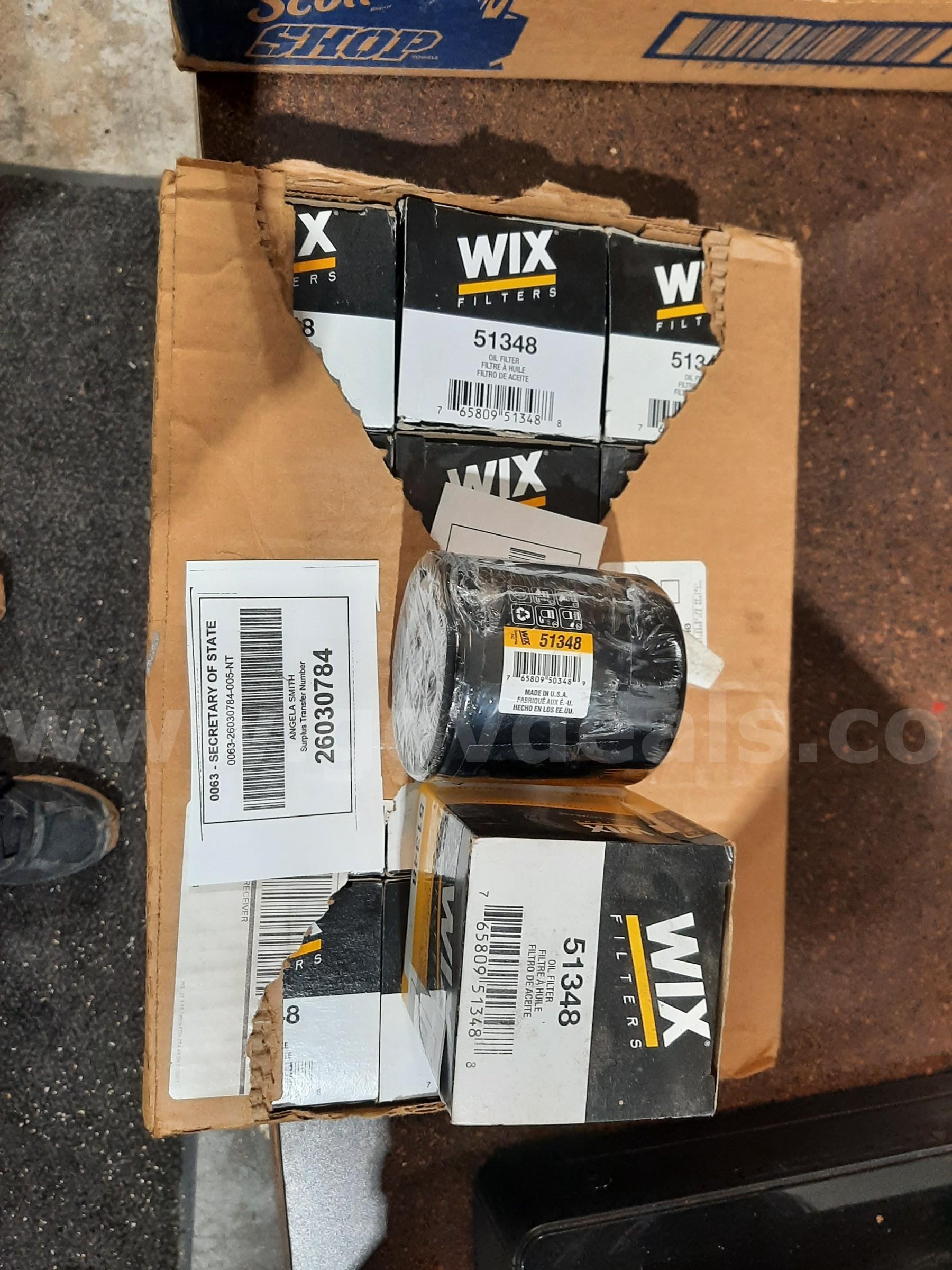Lot of Oil  And Air Filters Various  Government Surplus Auction - Photo #4