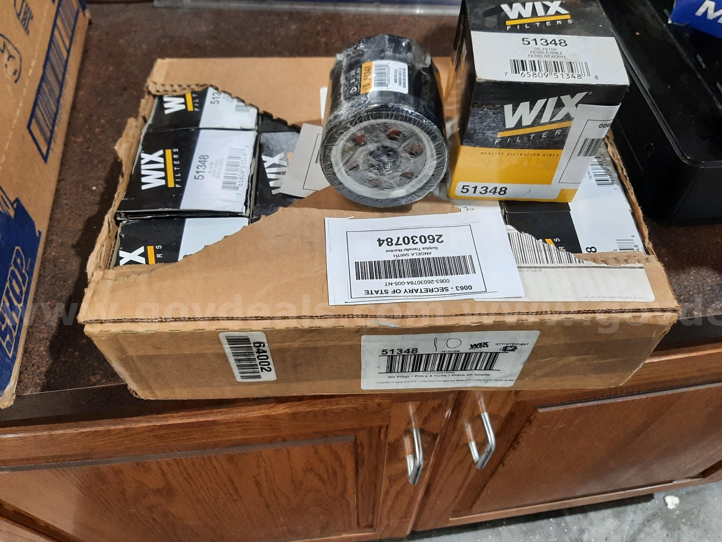 Lot of Oil  And Air Filters Various  Government Surplus Auction - Photo #5
