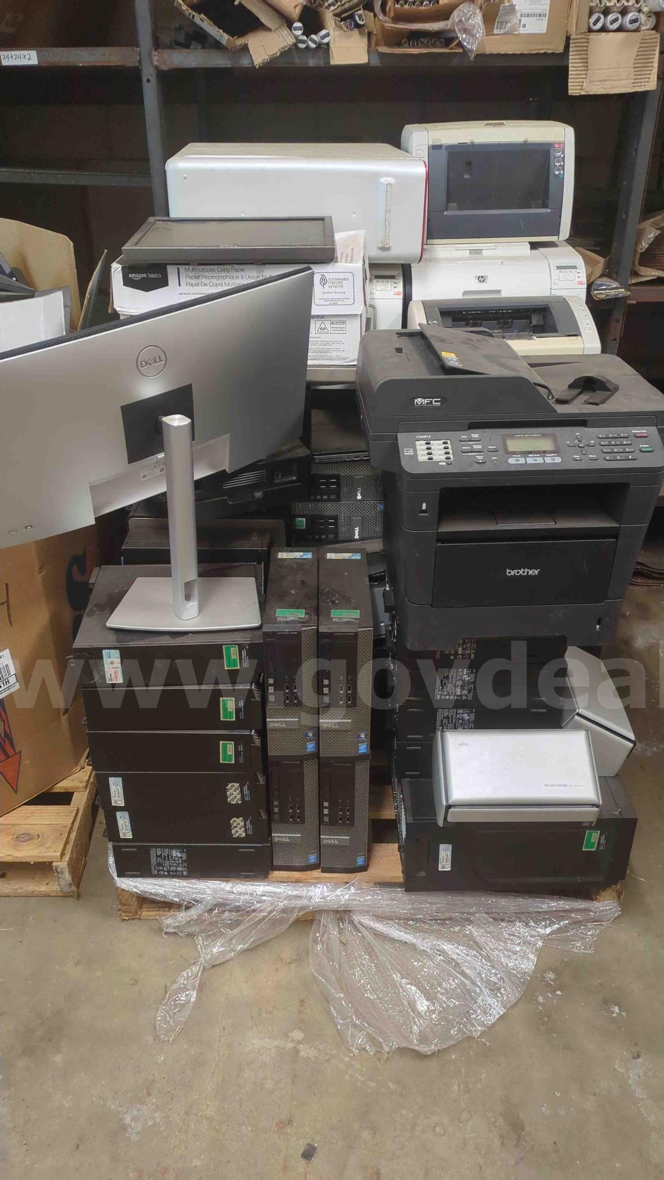 Lot of Computers & Computer Equipment   Government Surplus Auction - Primary Photo