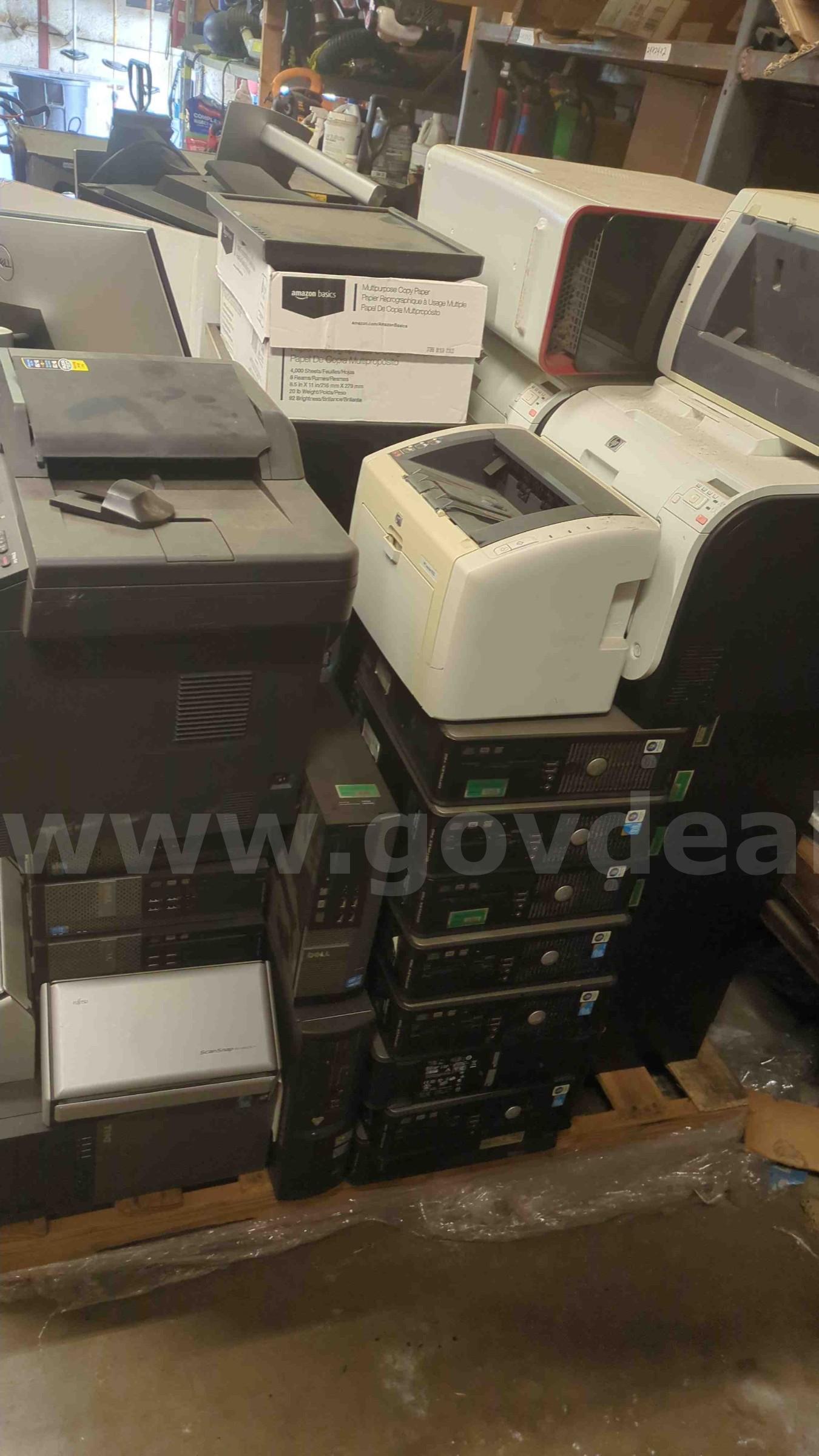 Lot of Computers & Computer Equipment   Government Surplus Auction - Photo #2