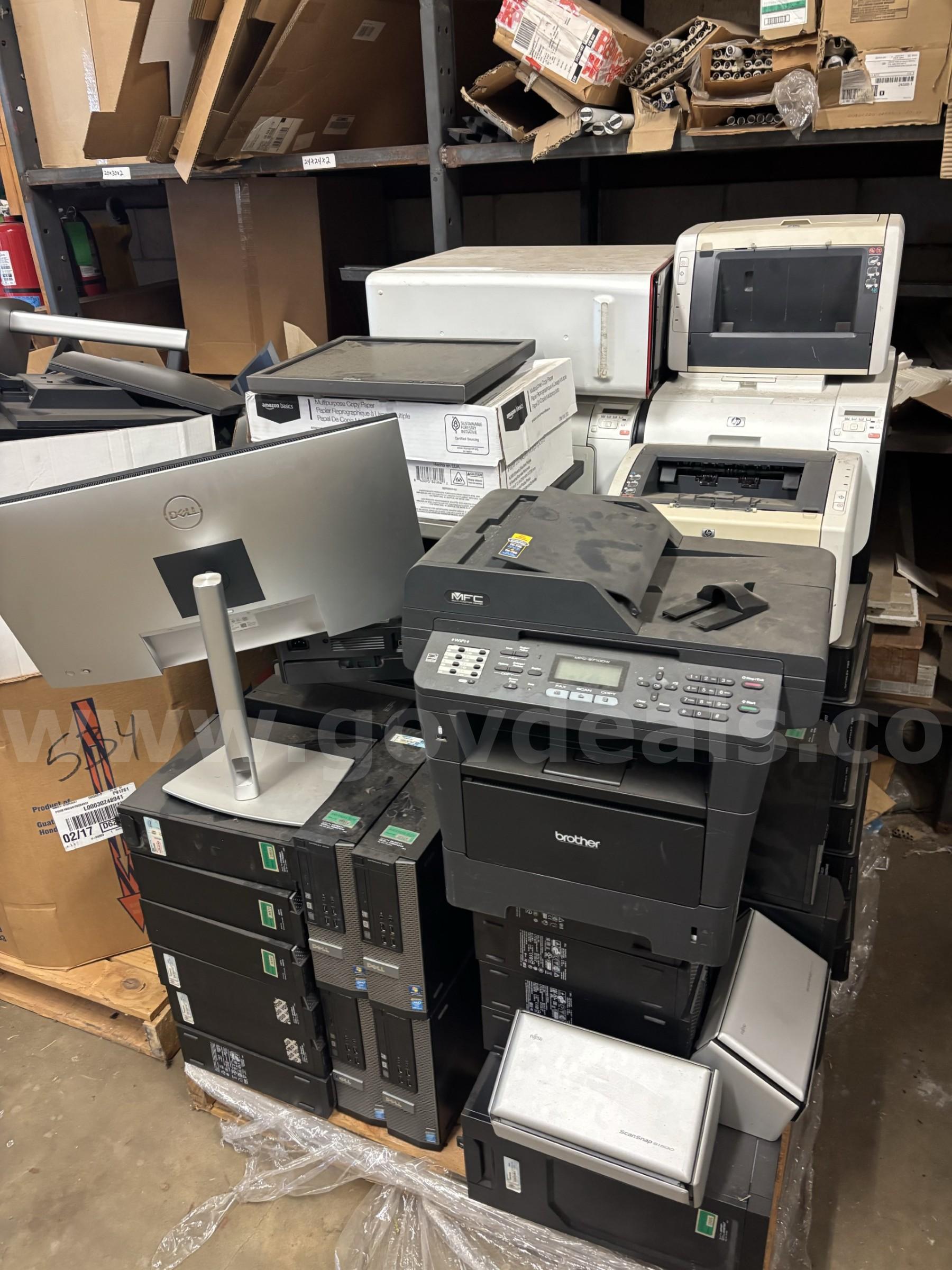 Lot of Computers & Computer Equipment   Government Surplus Auction - Photo #3