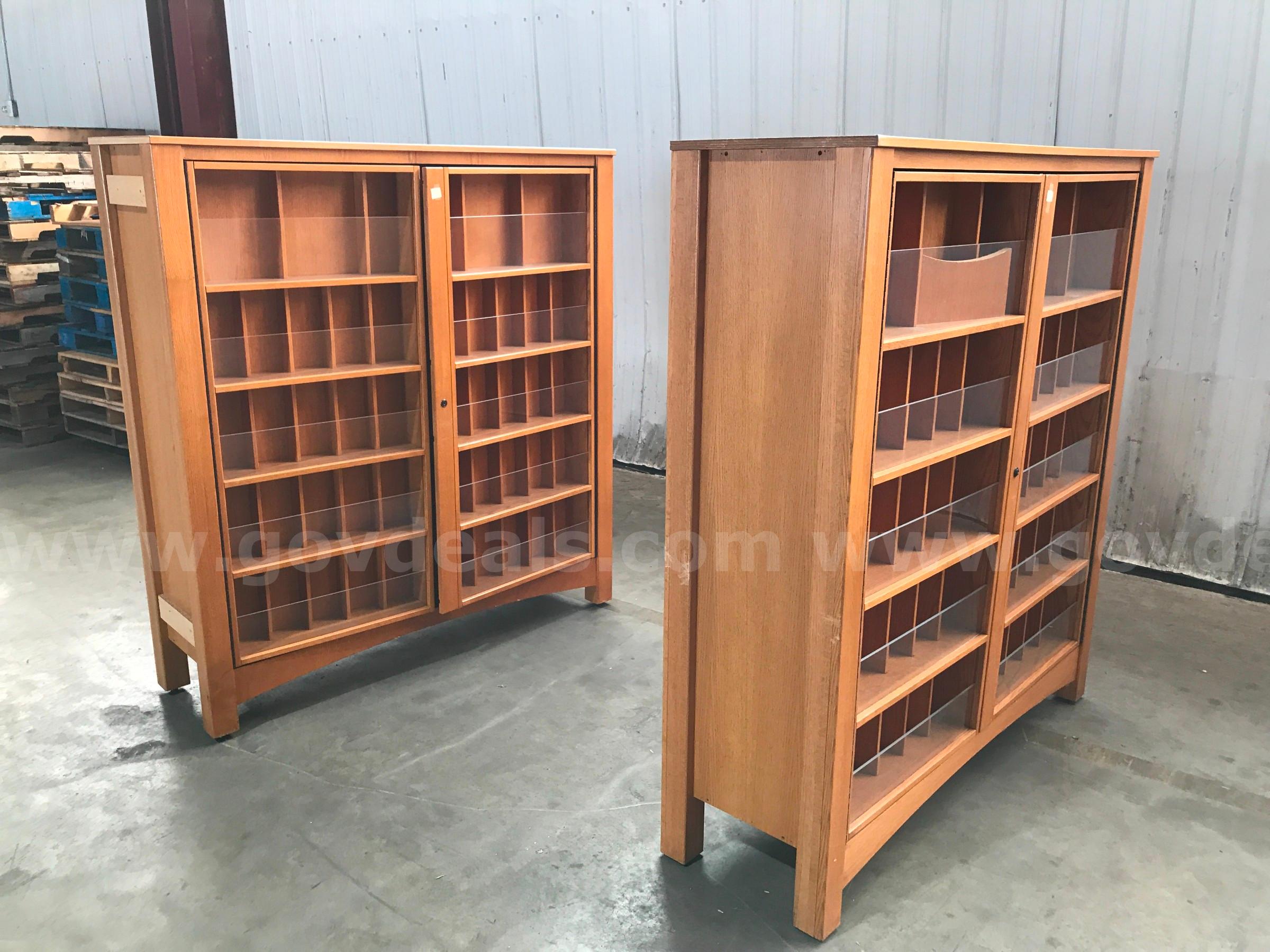LOT OF BROCHURE RACKS.   Government Surplus Auction - Primary Photo