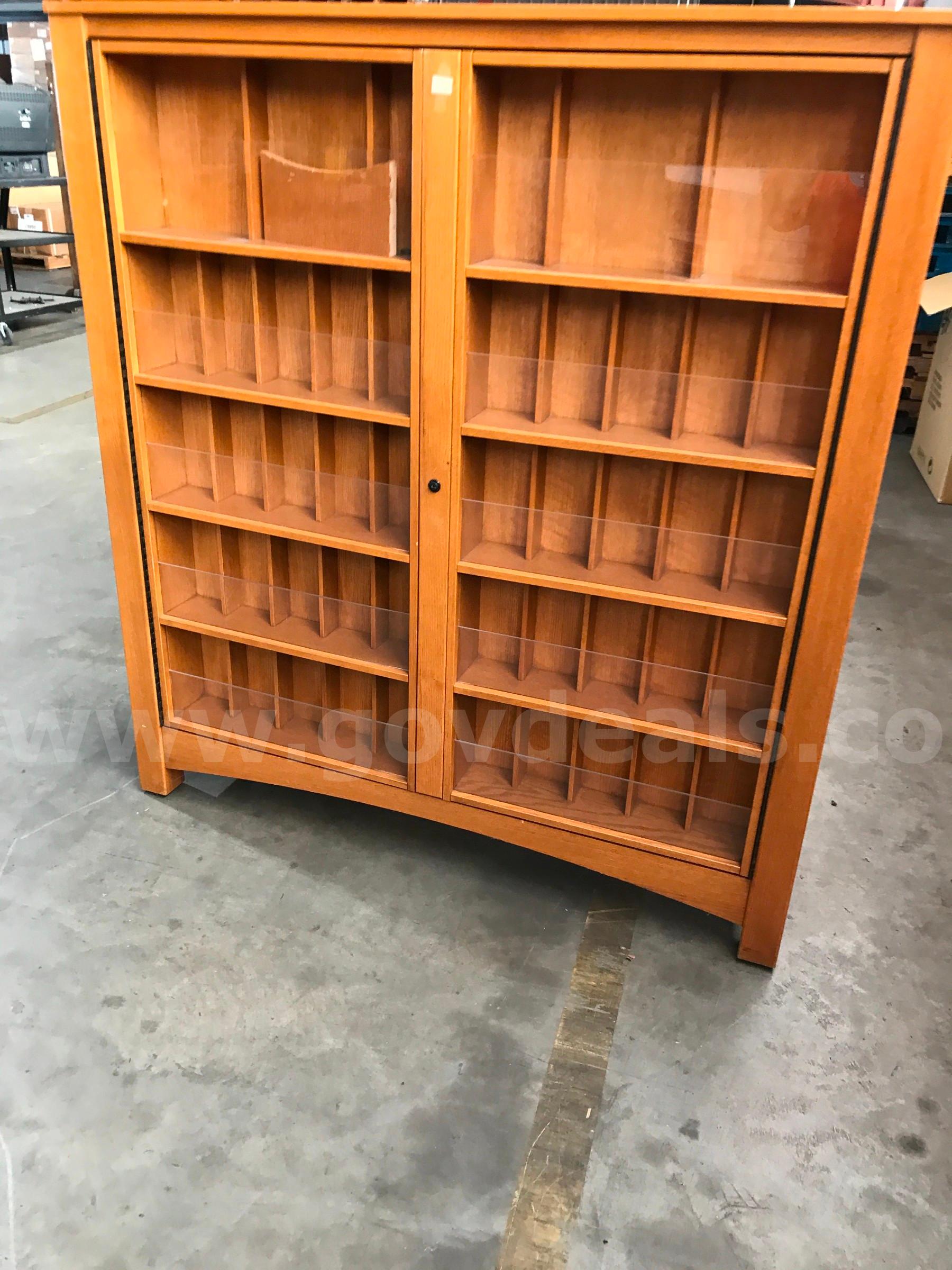 LOT OF BROCHURE RACKS.   Government Surplus Auction - Photo #2