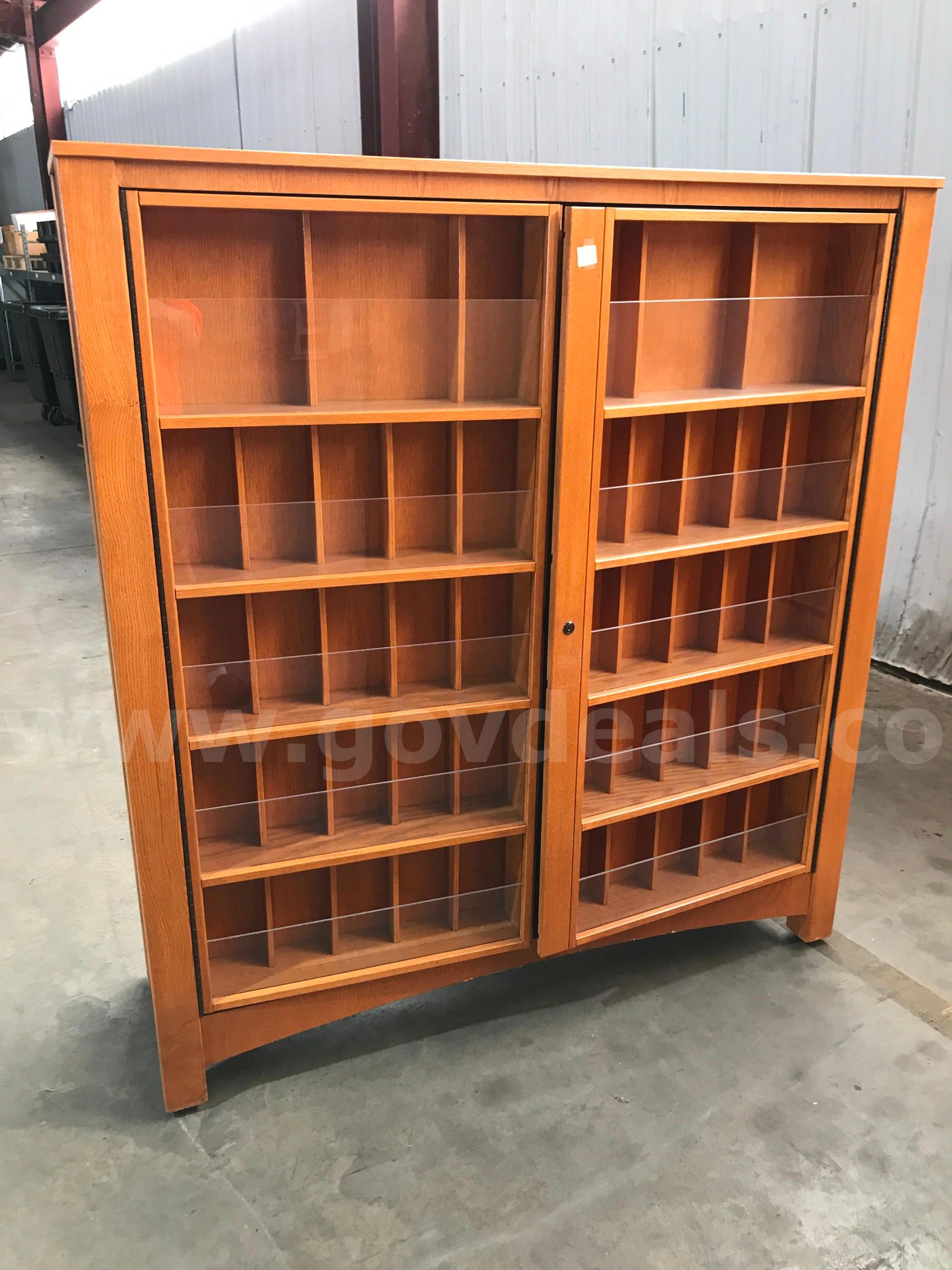 LOT OF BROCHURE RACKS.   Government Surplus Auction - Photo #3