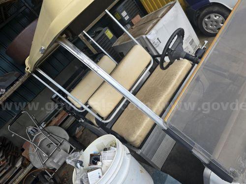 4 Passenger Club Car Transporter Club Car  Government Surplus Auction - Photo #3