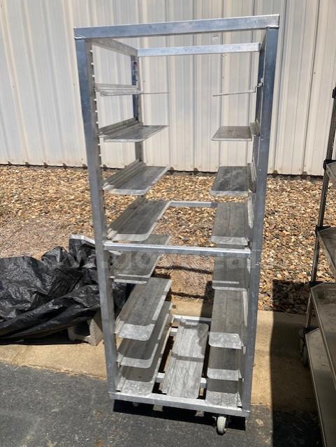 Rolling Metal Racks - Lot of 3   Government Surplus Auction - Photo #4