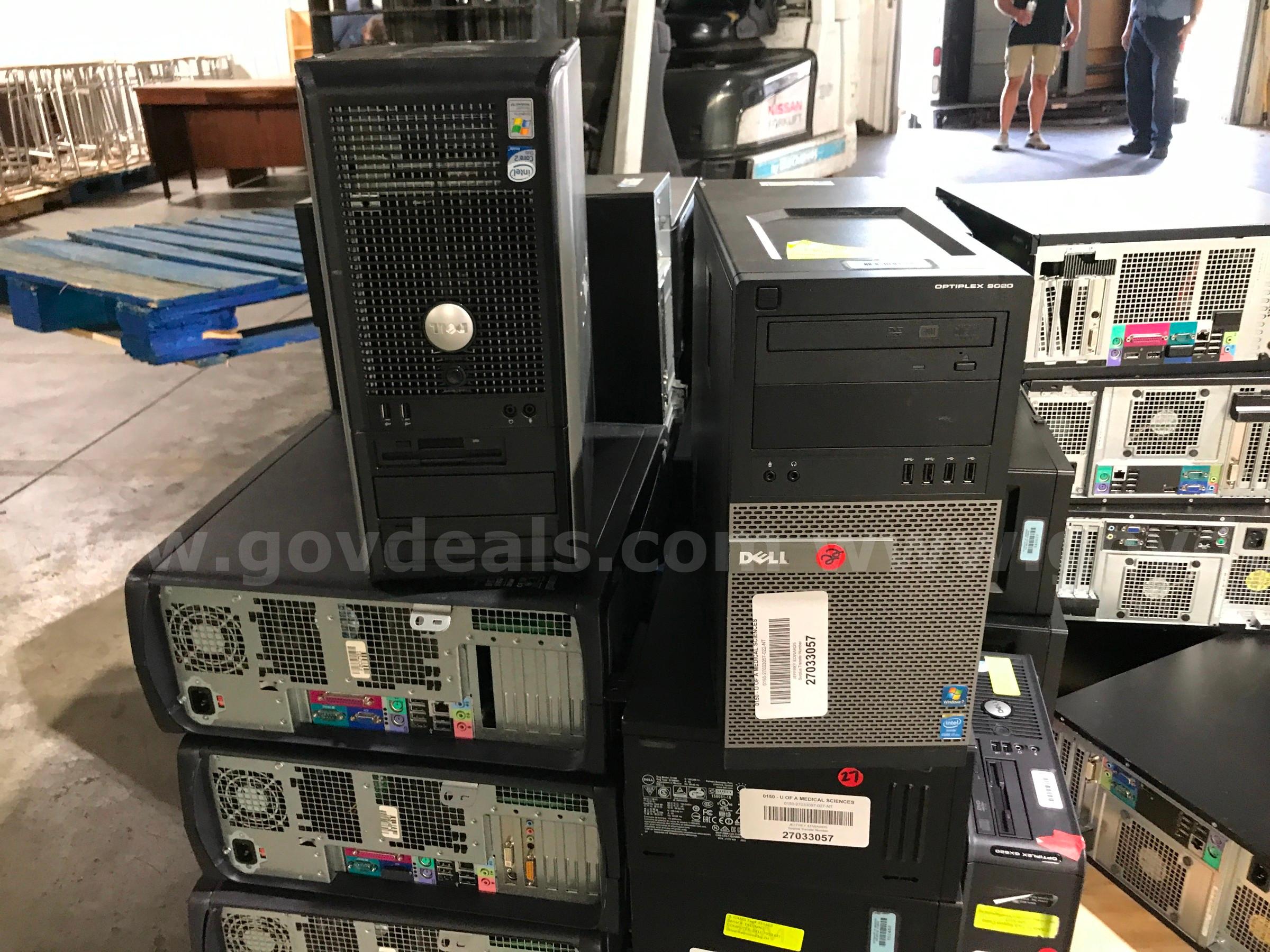 LOT OF COMPUTERS AND TVS ON 2 PALLET.   Government Surplus Auction - Photo #3