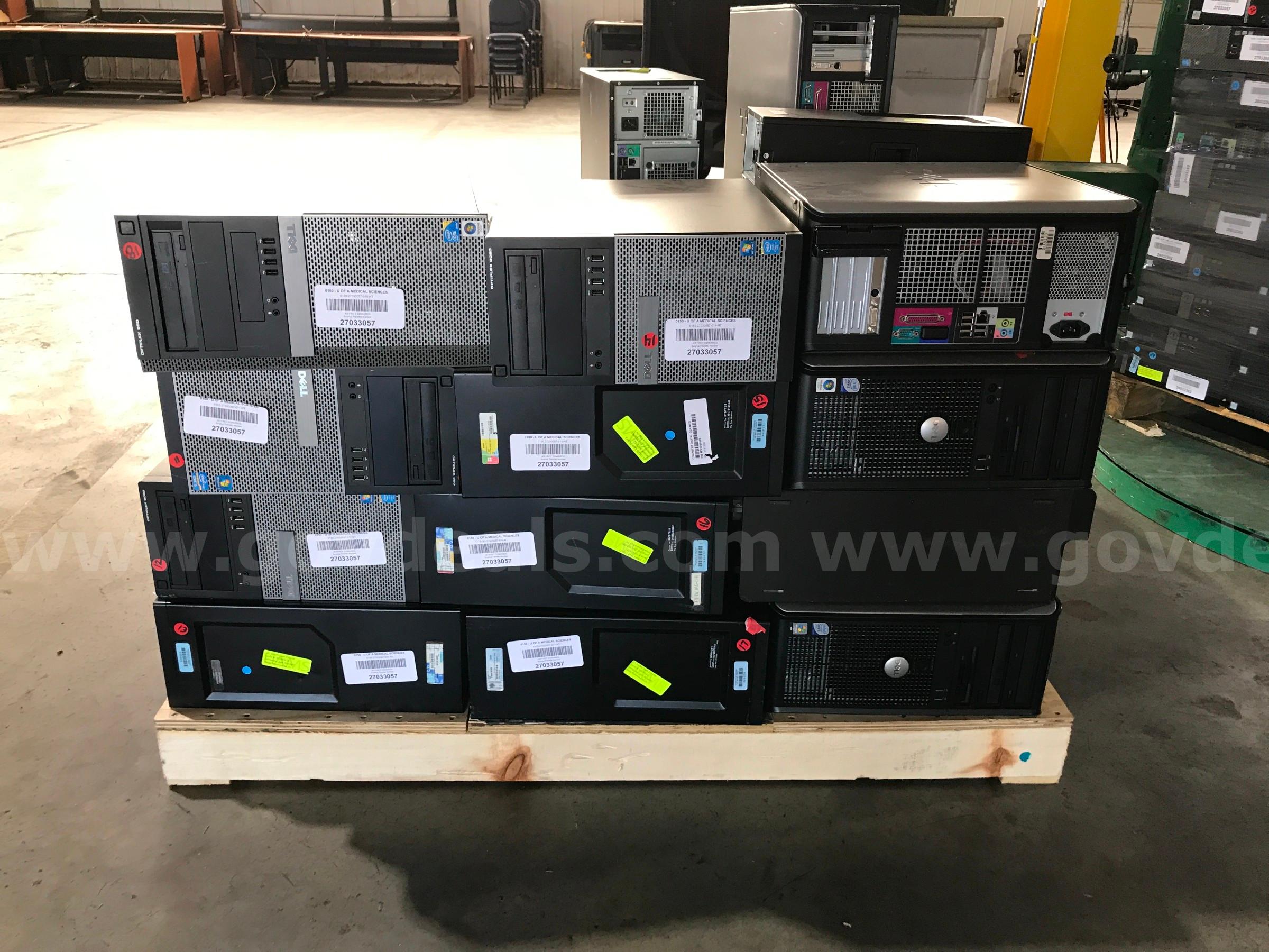 LOT OF COMPUTERS AND TVS ON 2 PALLET.   Government Surplus Auction - Photo #4