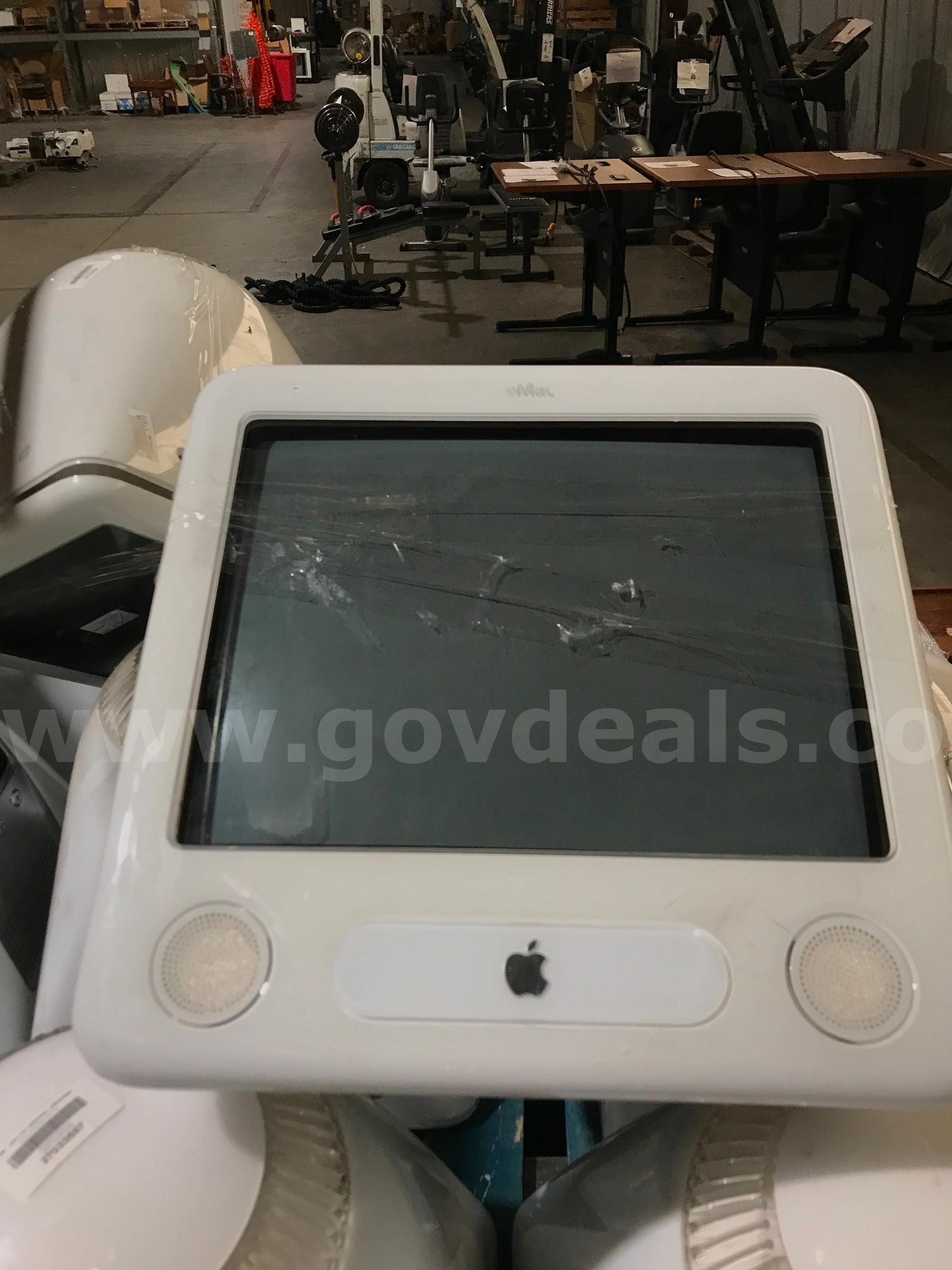LOT OF EMAC WORKSTATIONS ON ONE PALLET.