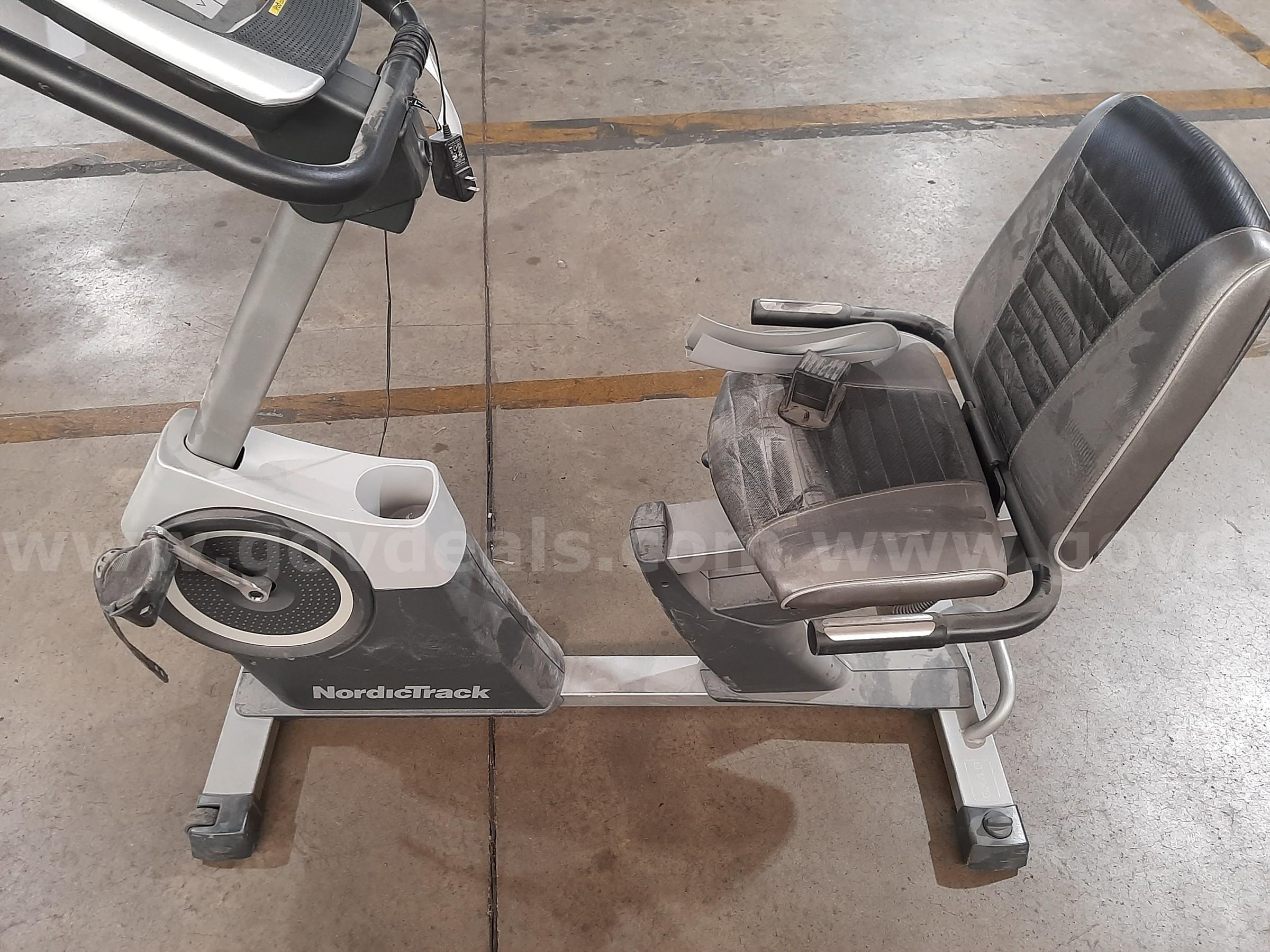 RECUMBANT BIKE NORDICTRACK  Government Surplus Auction - Photo #2