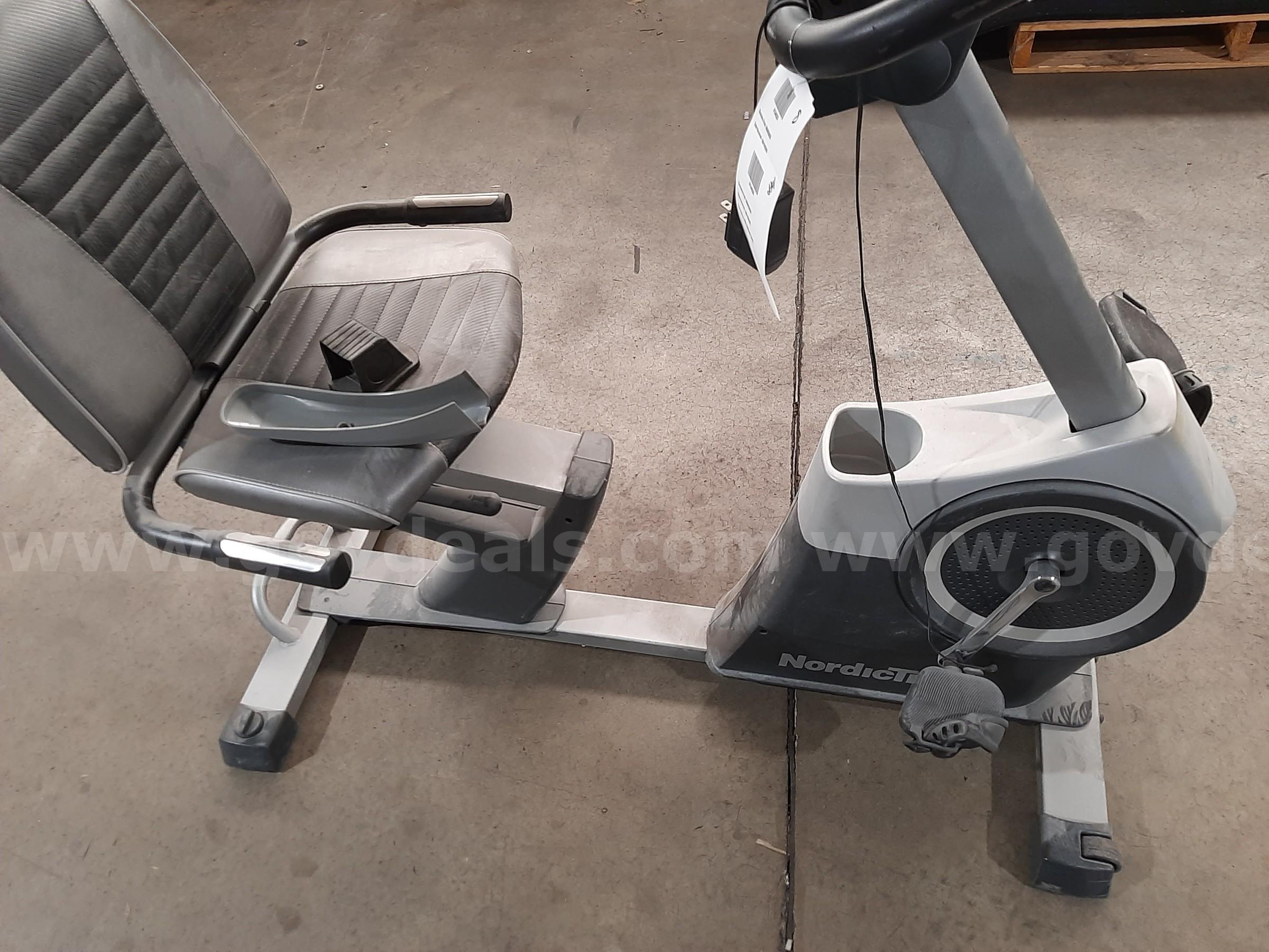 RECUMBANT BIKE NORDICTRACK  Government Surplus Auction - Photo #4