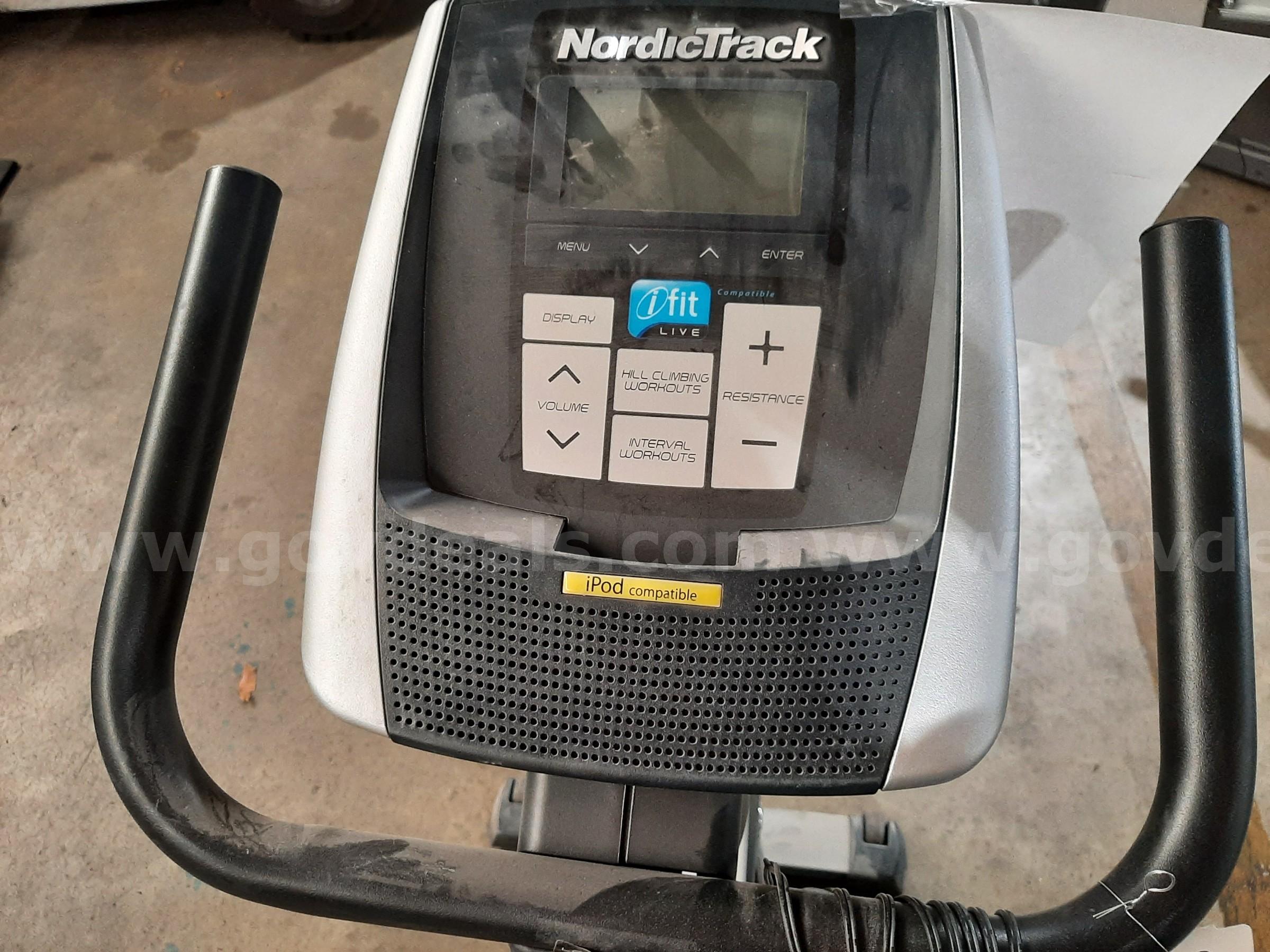 RECUMBANT BIKE NORDICTRACK  Government Surplus Auction - Photo #5
