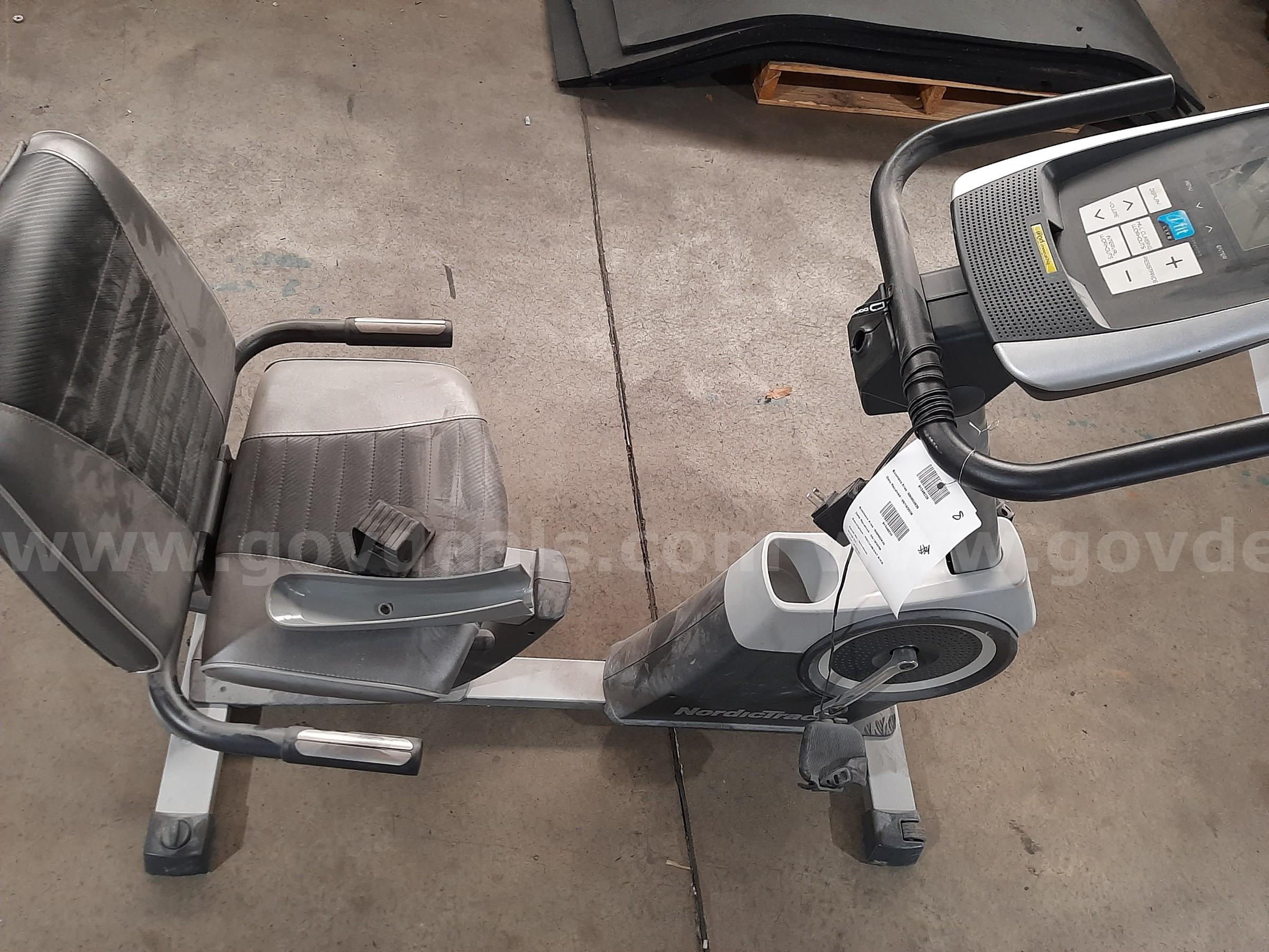 RECUMBANT BIKE NORDICTRACK  Government Surplus Auction - Photo #6