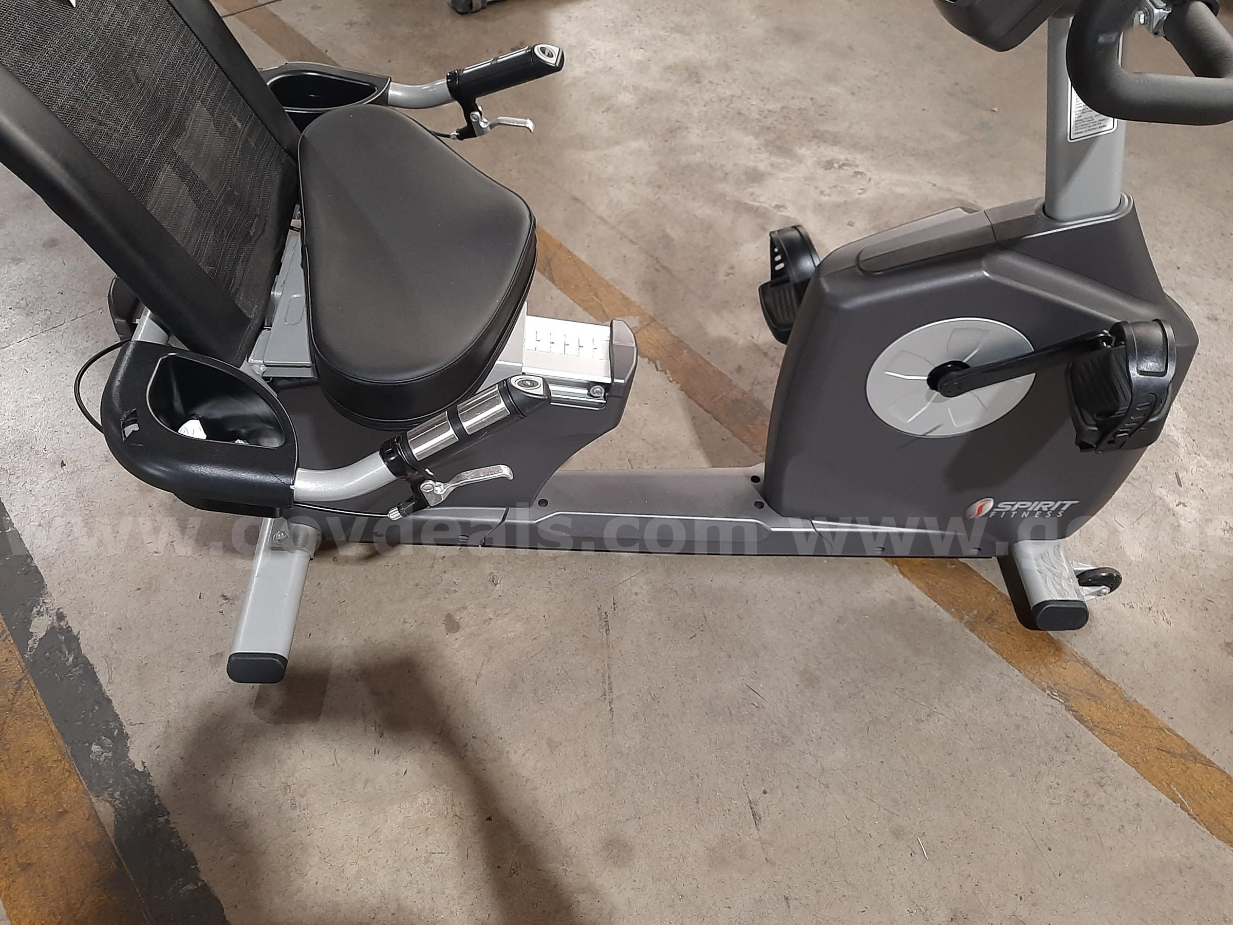 RECUMBANT BIKE SPIRIT FITNESS  Government Surplus Auction - Photo #5
