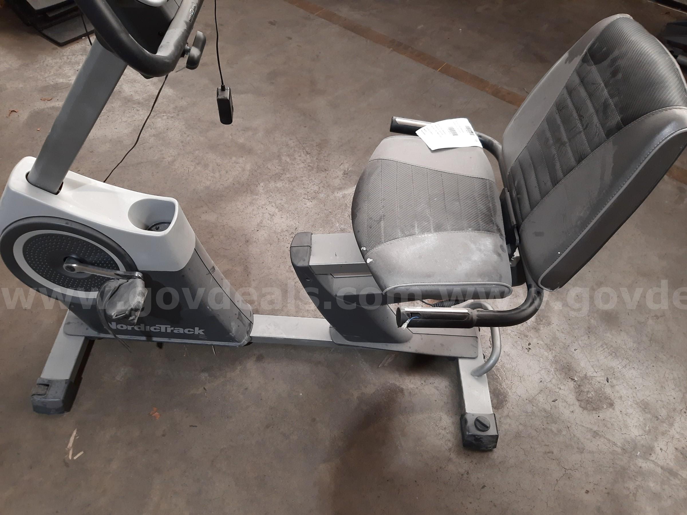 RECUMBANT BIKE NORDICTRACK  Government Surplus Auction - Photo #3