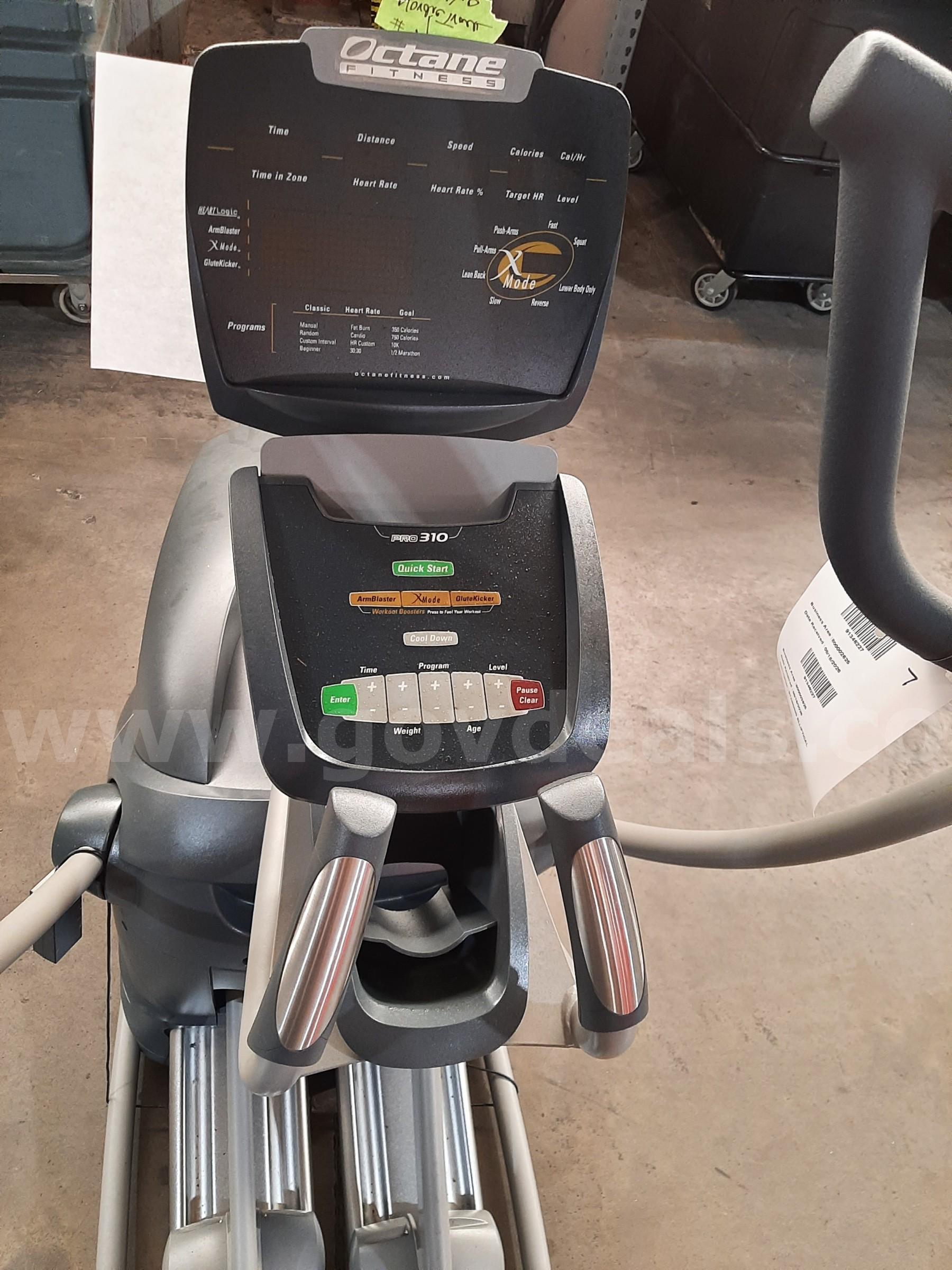 STANDING ELLIPTICAL OCTANE FITNESS  Government Surplus Auction - Photo #2