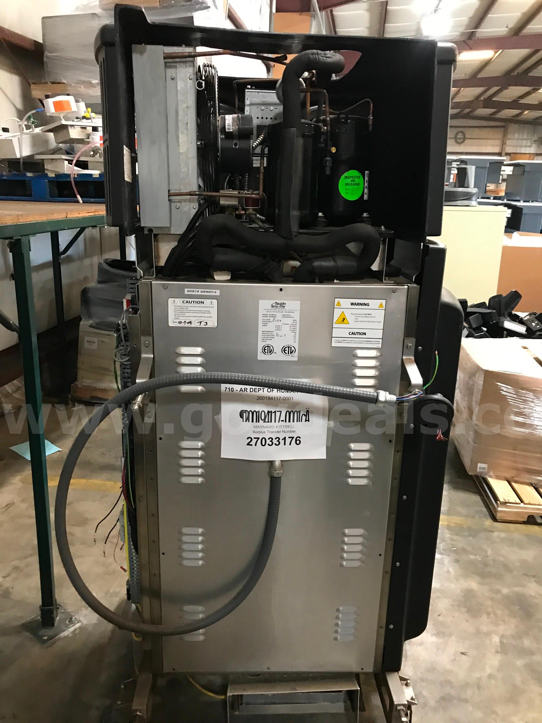CR III DOCKINGSTATION AND CONVECT-RITE III CART. MEAL DELIVERY SYSTEM.   Government Surplus Auction - Photo #2