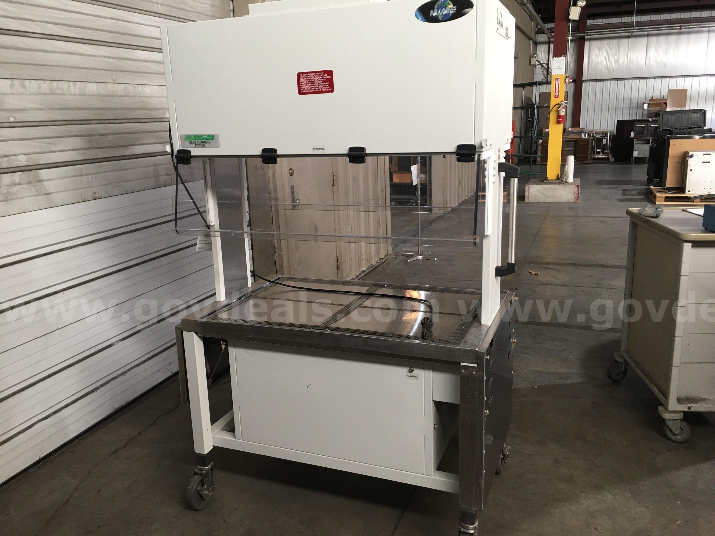 NU-AIRE CAGE STATION  NU-612-401 Government Surplus Auction - Photo #4