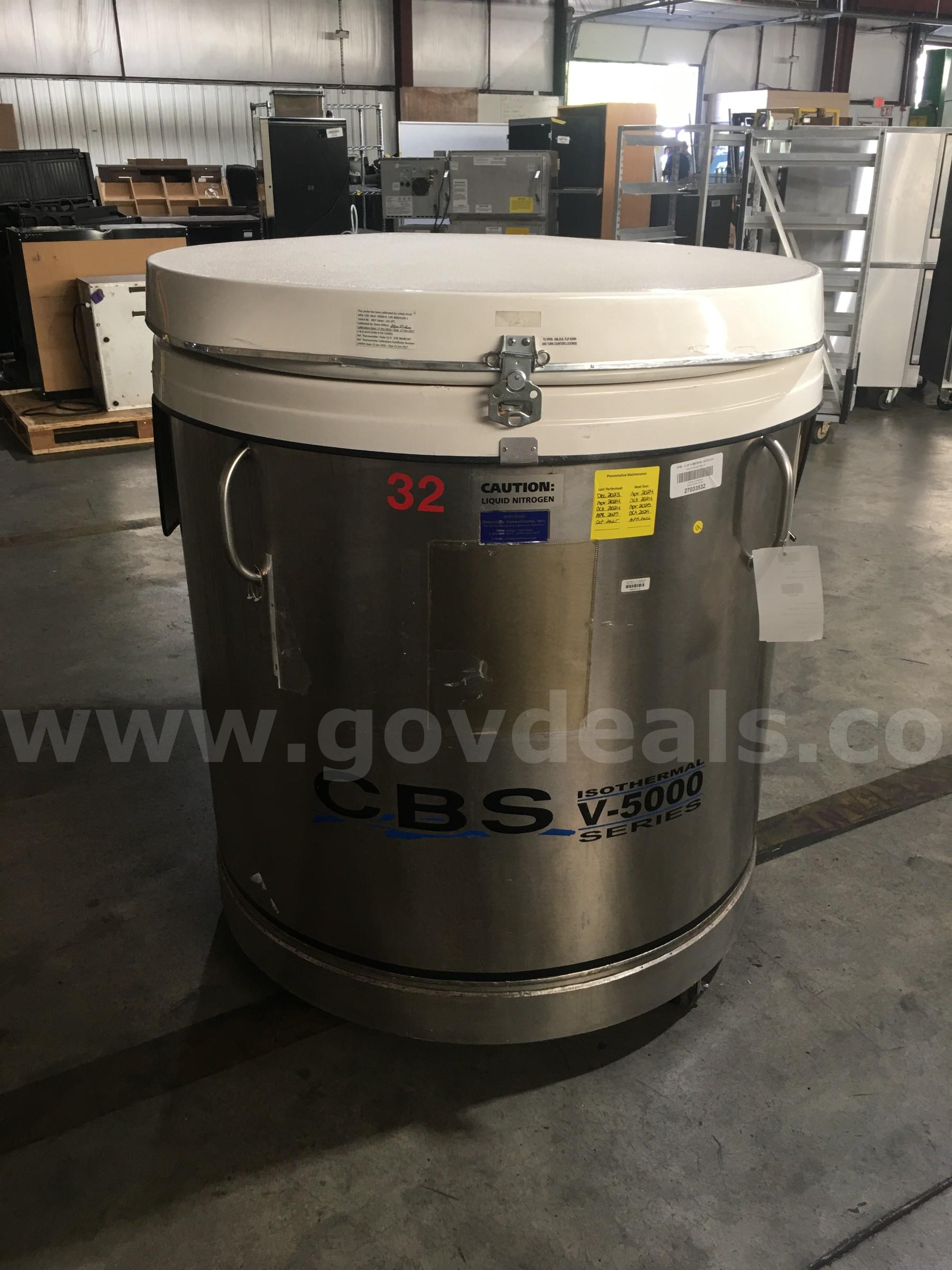 CRYOGENIC TANK  V-5000B Government Surplus Auction - Primary Photo