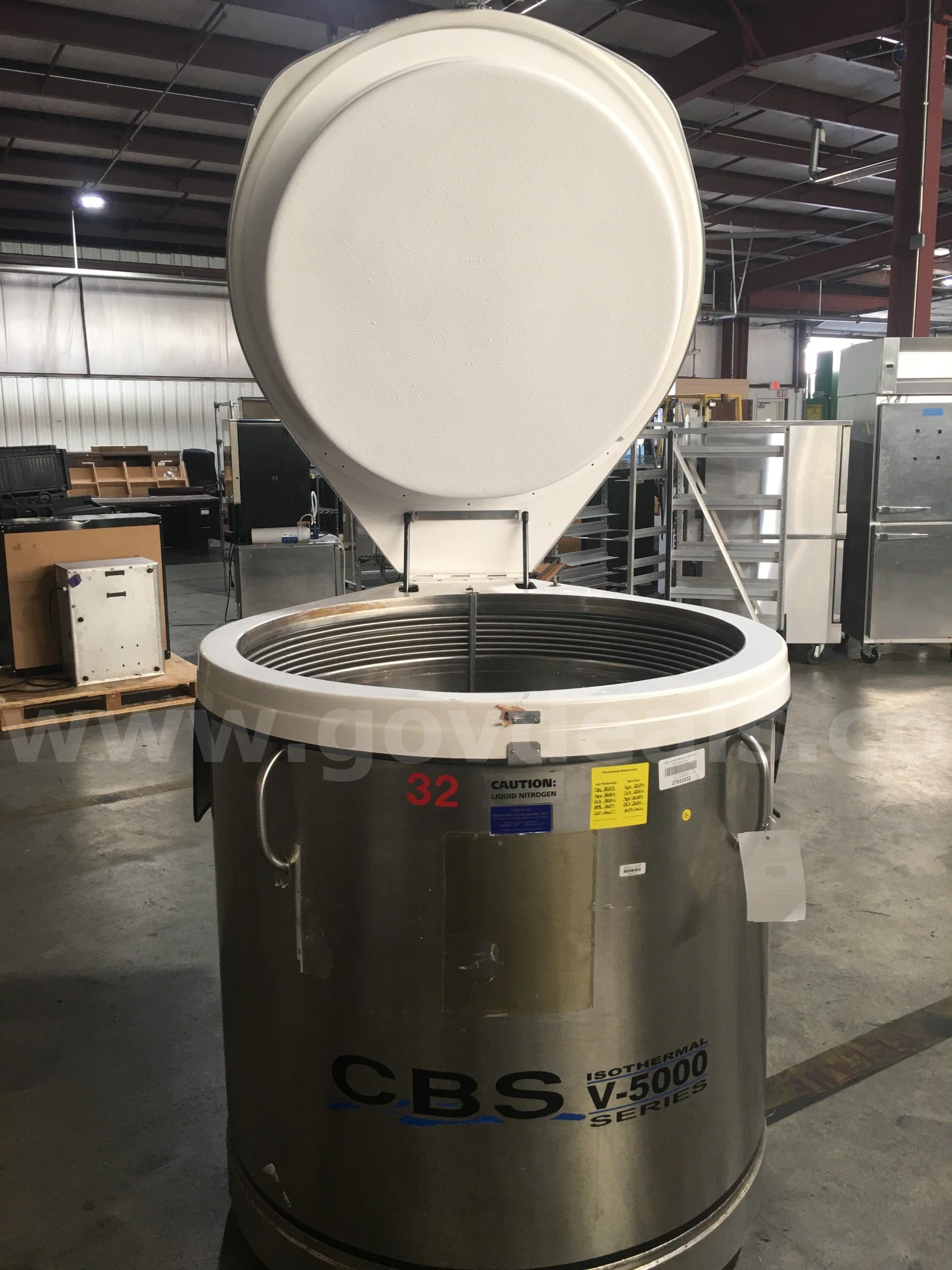 CRYOGENIC TANK  V-5000B Government Surplus Auction - Photo #4