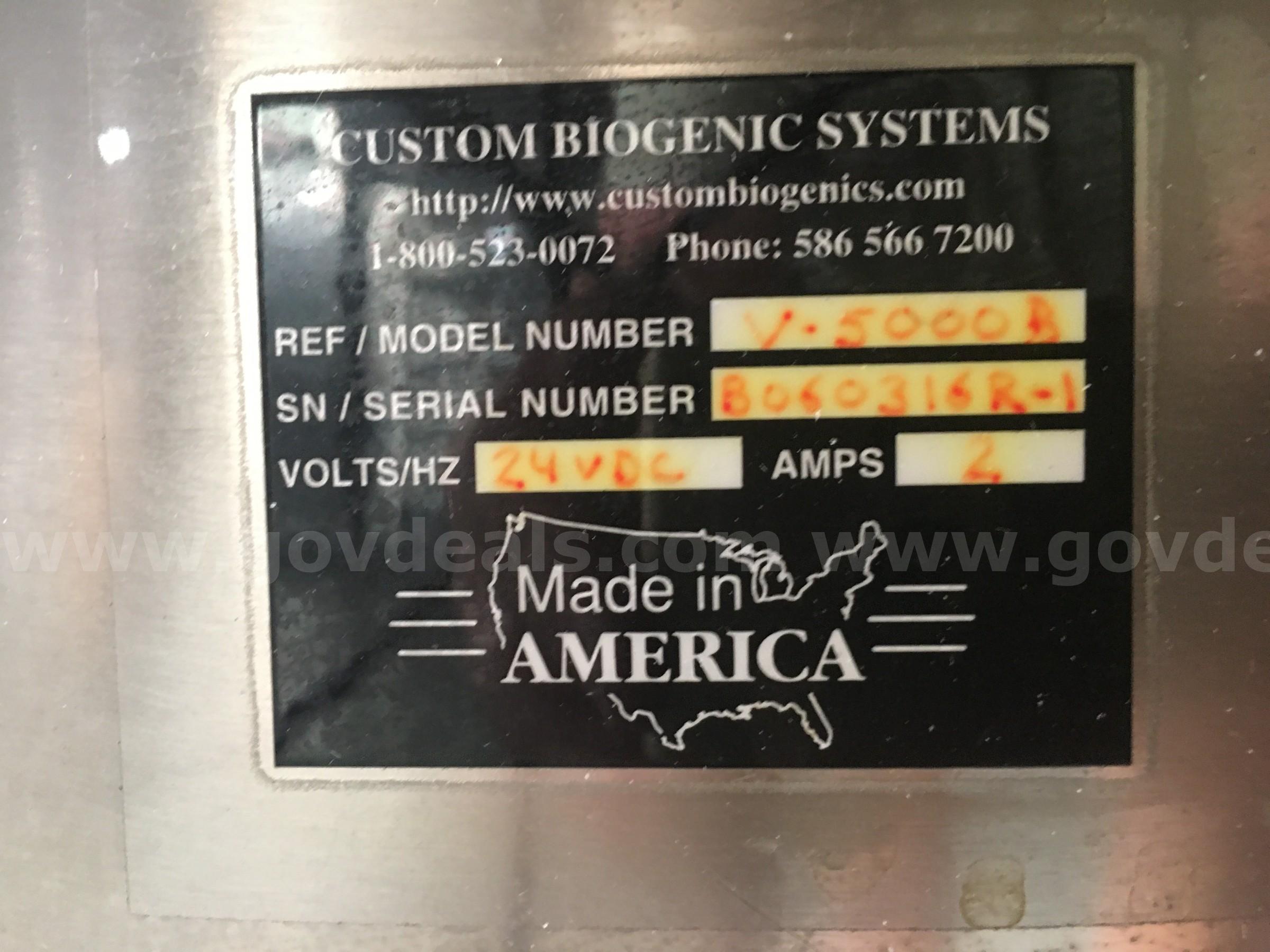 CRYOGENIC TANK  V-5000B Government Surplus Auction - Photo #6