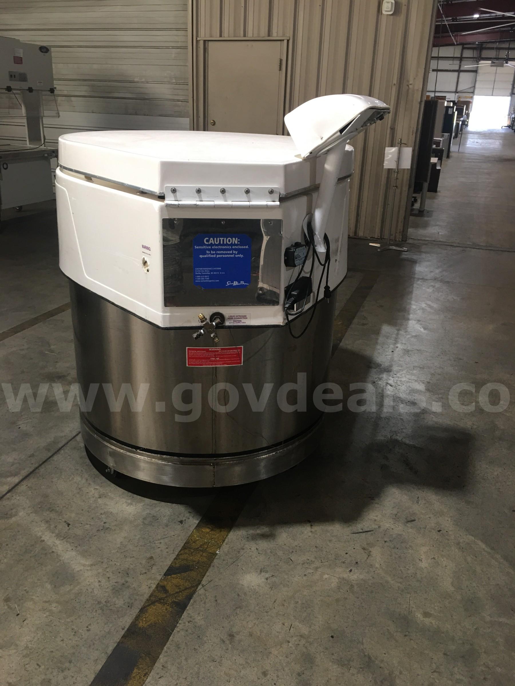 CRYOGENIC TANK  V-5000B Government Surplus Auction - Photo #3