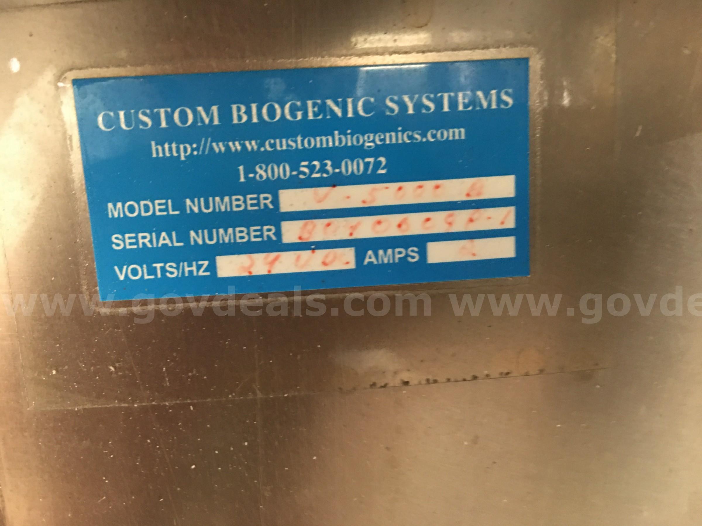 CRYOGENIC TANK  V-5000B Government Surplus Auction - Photo #4
