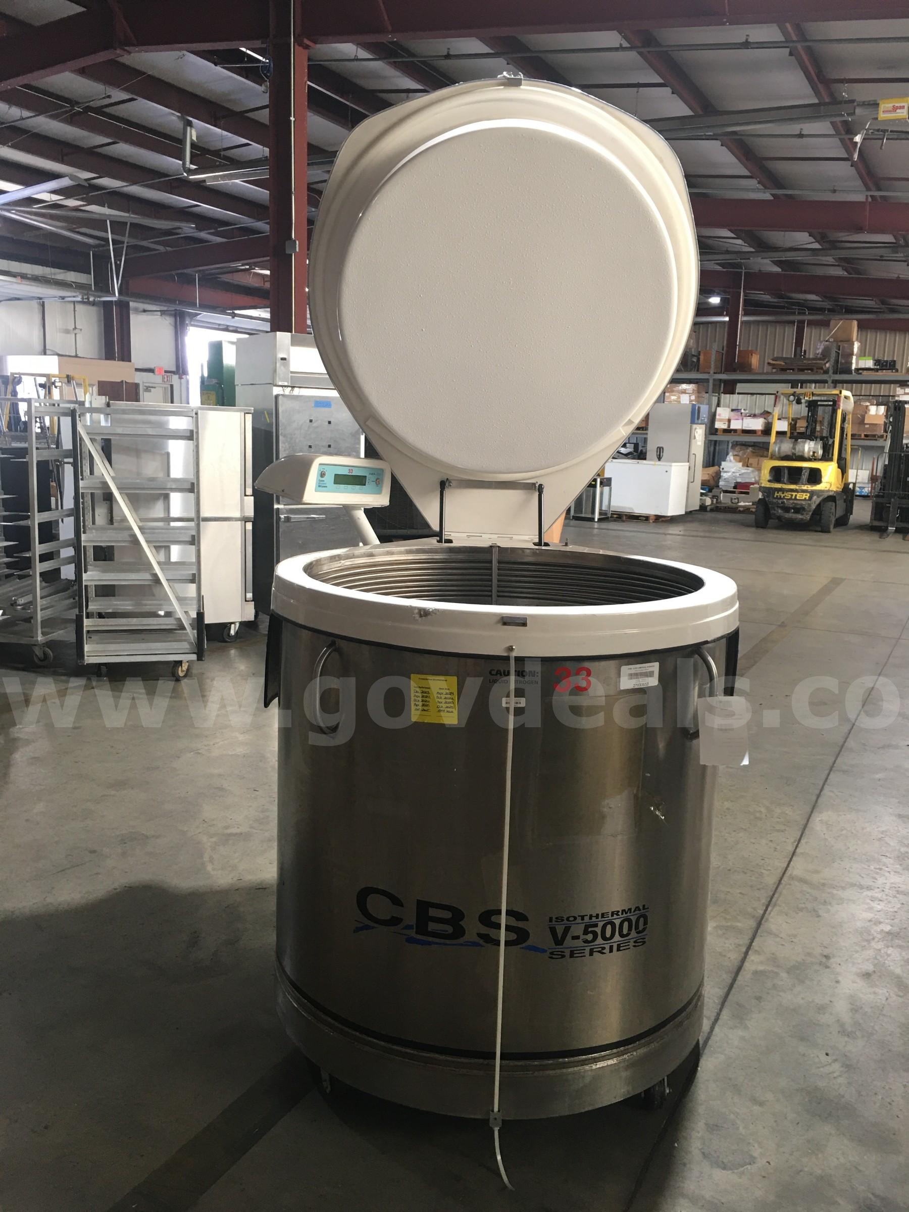 CRYOGENIC TANK  V-5000B Government Surplus Auction - Photo #5