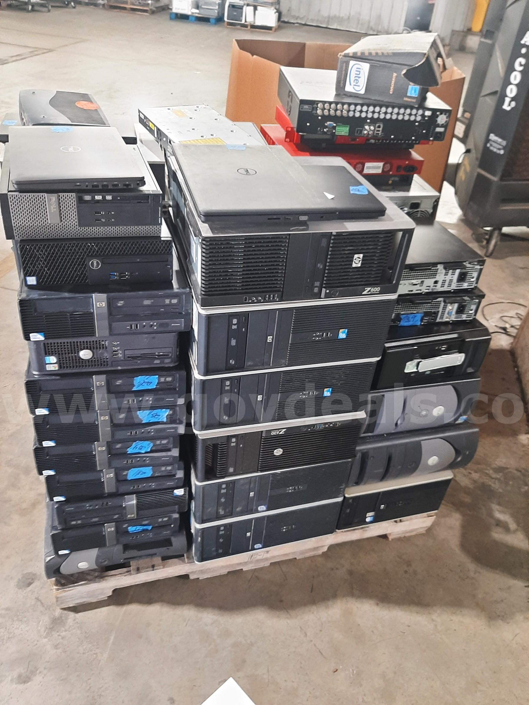 LOT OF ELECTRONICS ON 1 PALLET   Government Surplus Auction - Primary Photo