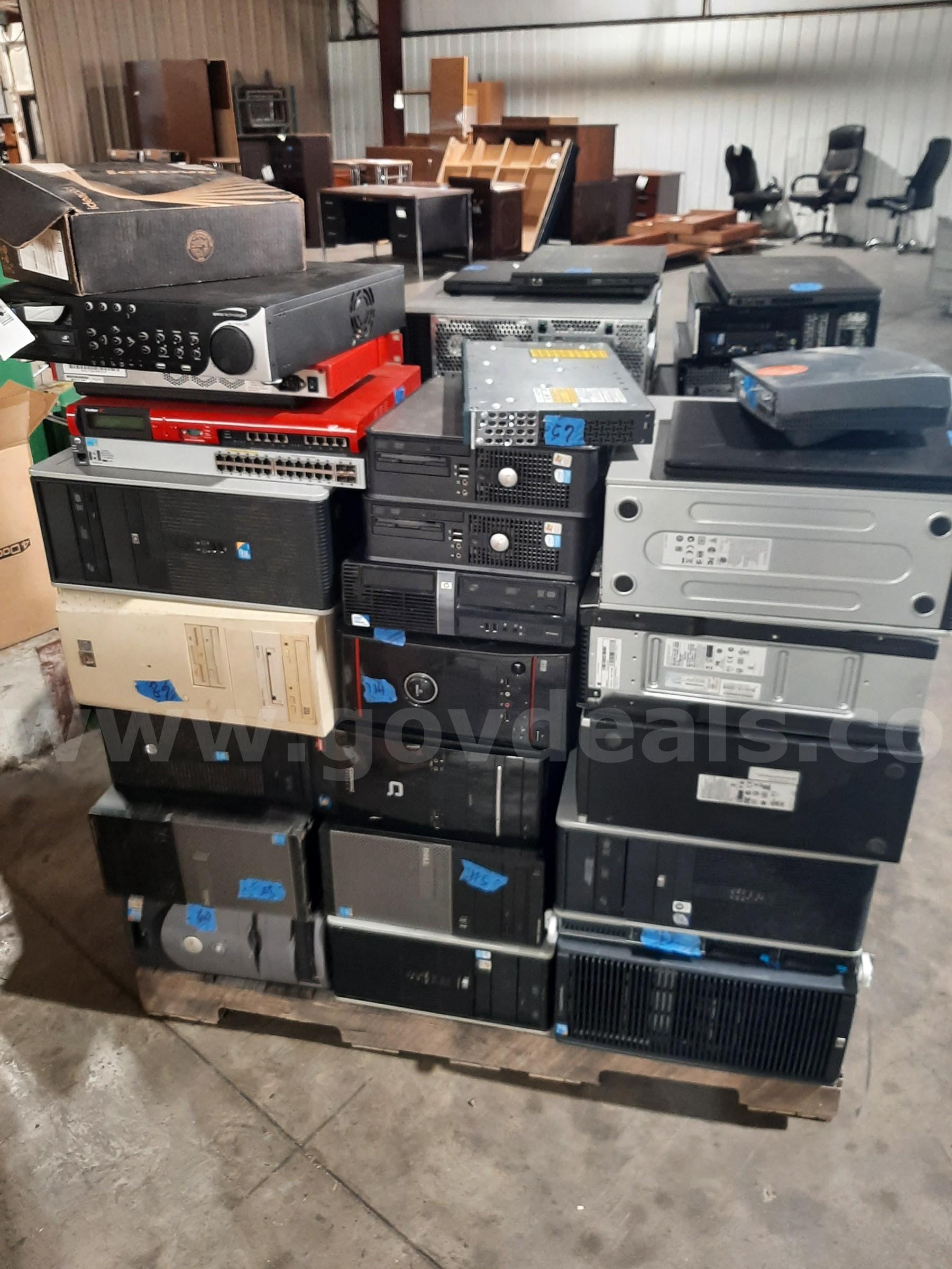 LOT OF ELECTRONICS ON 1 PALLET   Government Surplus Auction - Photo #3