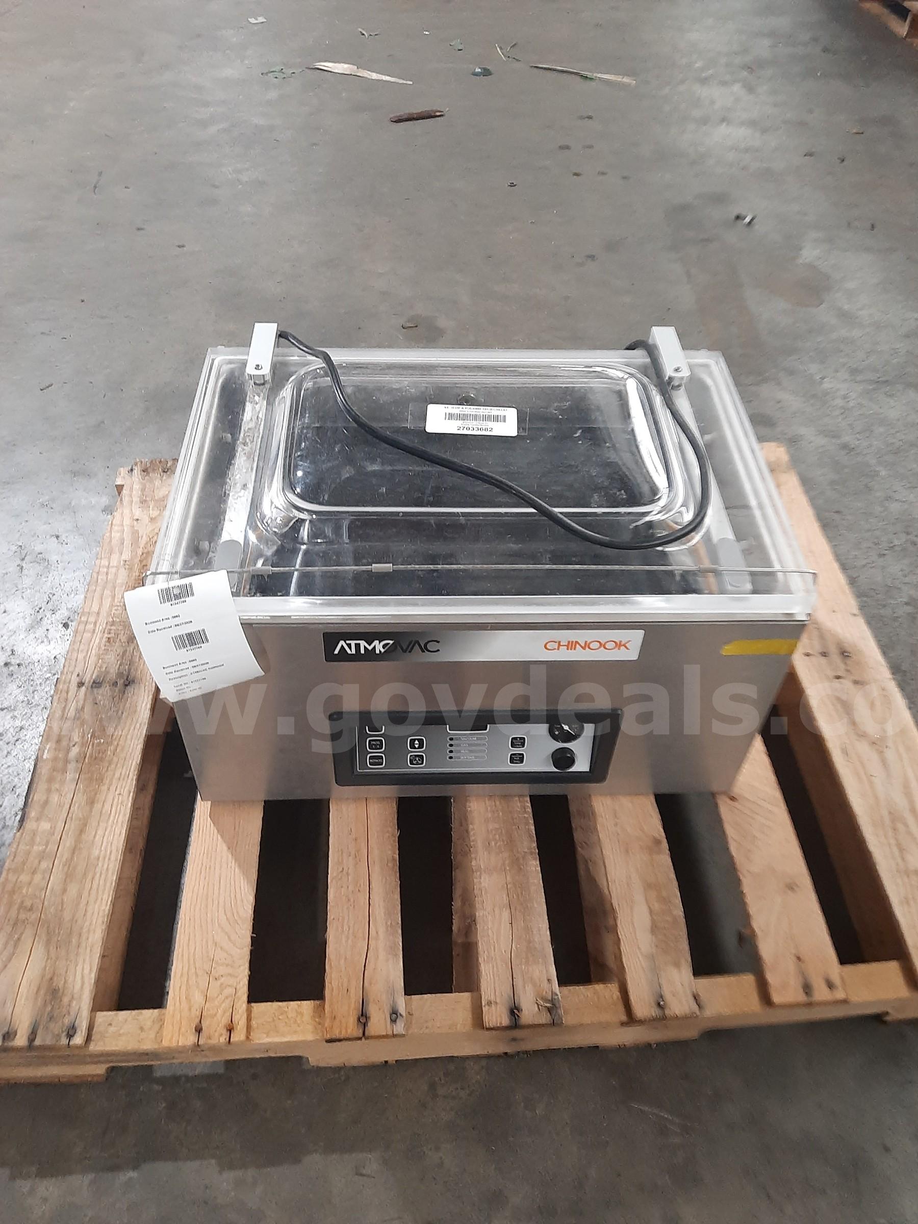 ATMOVAC CHINOOK VACUUM CHAMBER ATMOVAC CHINOOK 16D Government Surplus Auction - Primary Photo