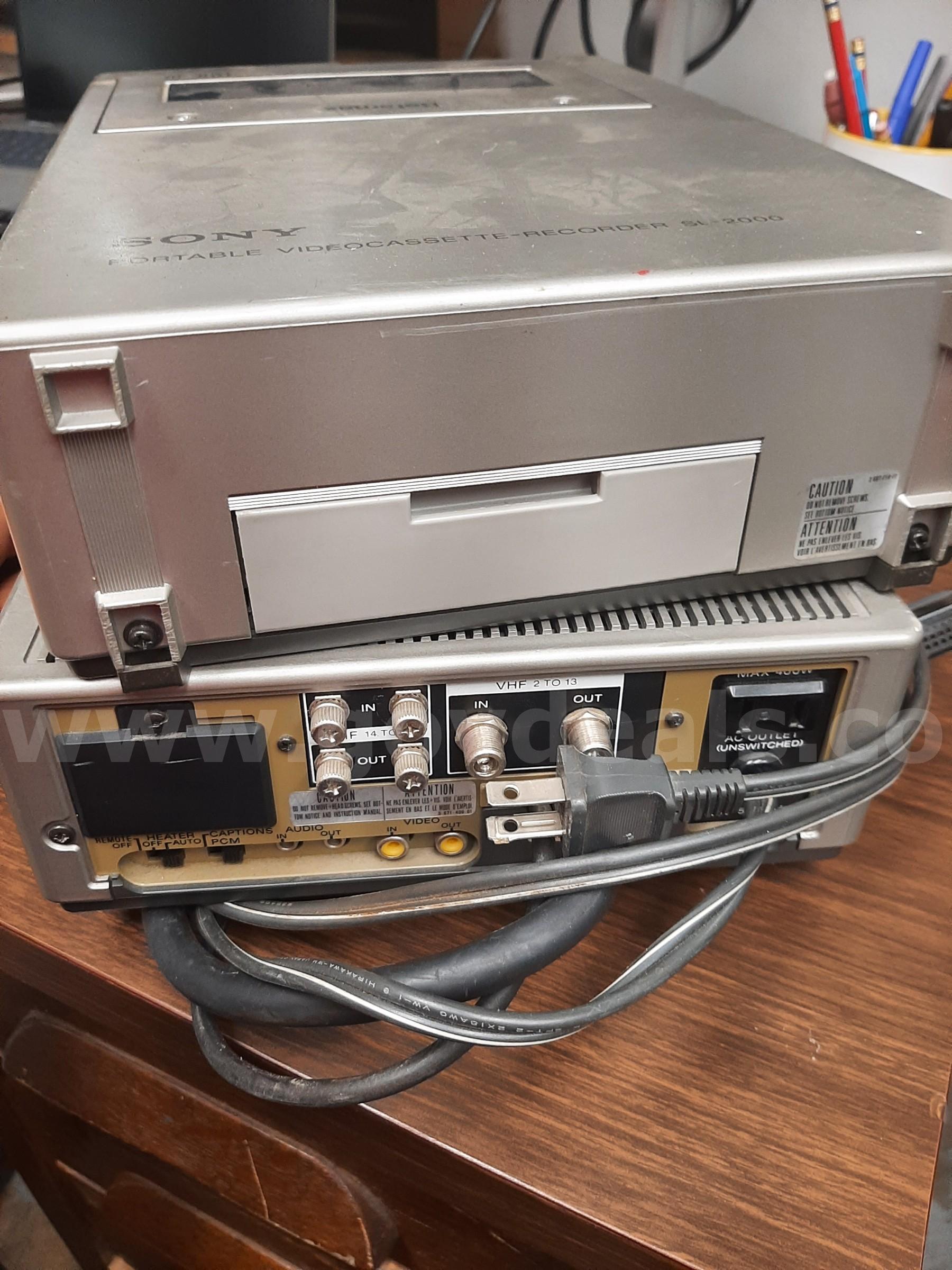 SONY BETAMAX SONY SL-2000 Government Surplus Auction - Photo #2