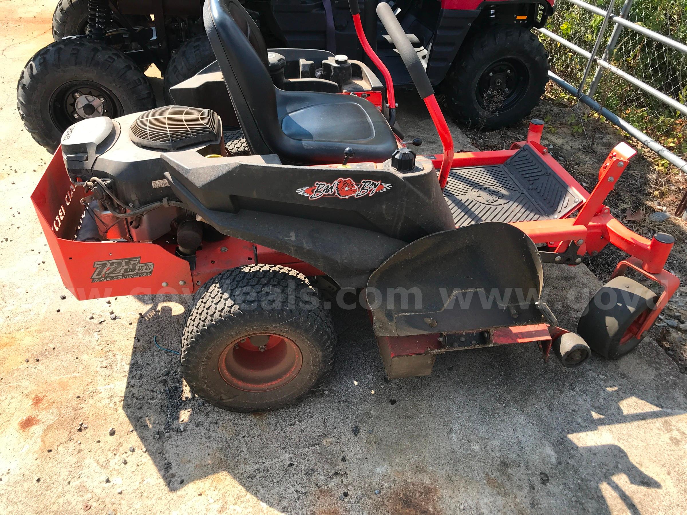 BAD BOY ZERO TURN MOWER. BAD BOY  Government Surplus Auction - Photo #4